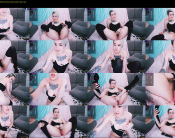 nikaxreznik — 46 minute Chaturbate female cam show recording, 1080p, Feb 21, 2022