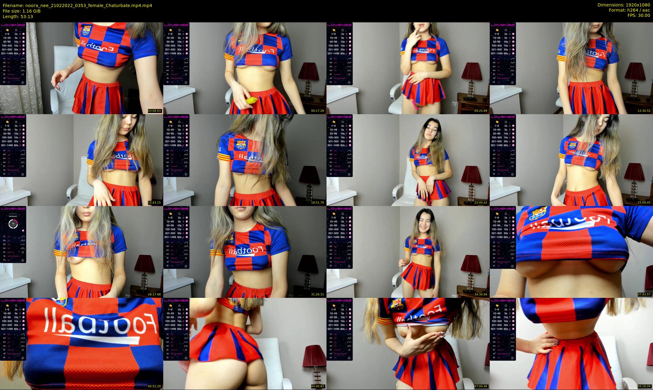 noora_nee — 54 minute Chaturbate female cam show recording, 1080p, Feb 21, 2022