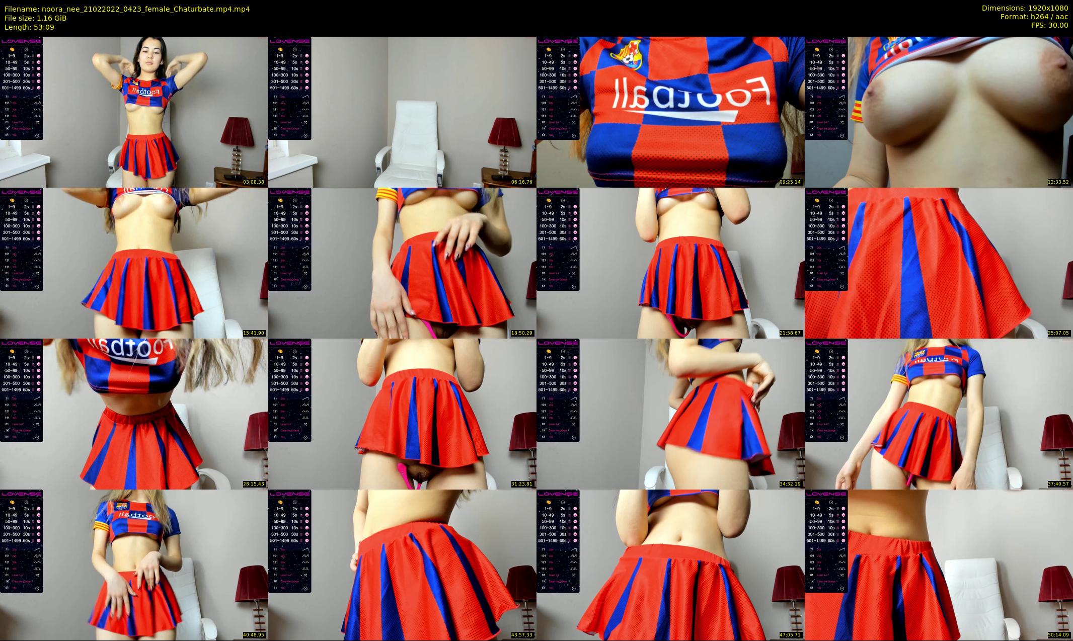 noora_nee — 54 minute Chaturbate female cam show recording, 1080p, Feb 21, 2022