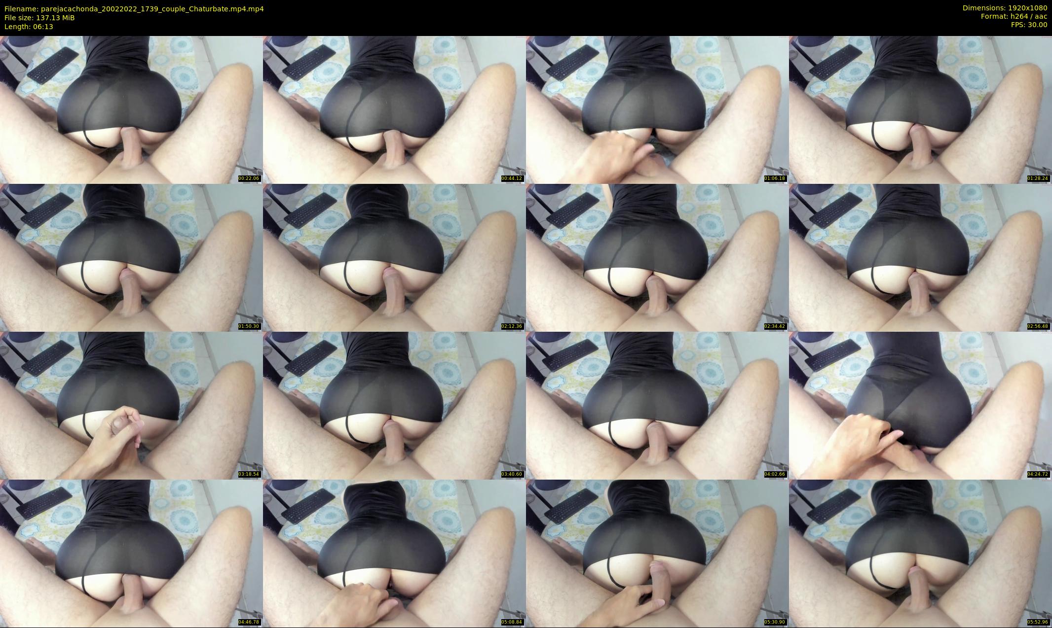 parejacachonda — 7 minute Chaturbate couple cam show recording, 1080p, Feb 20, 2022