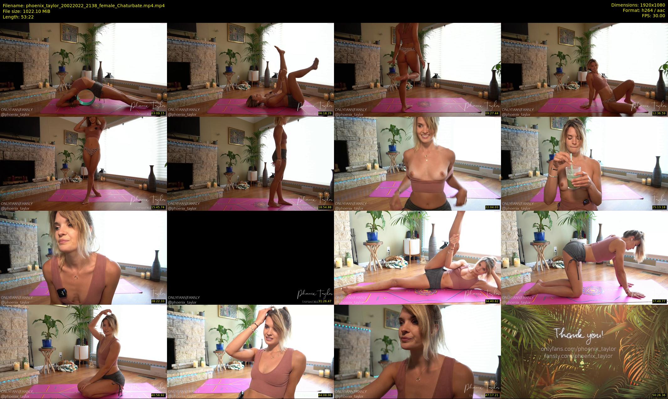 phoenix_taylor — 54 minute Chaturbate female cam show recording, 1080p, Feb 20, 2022