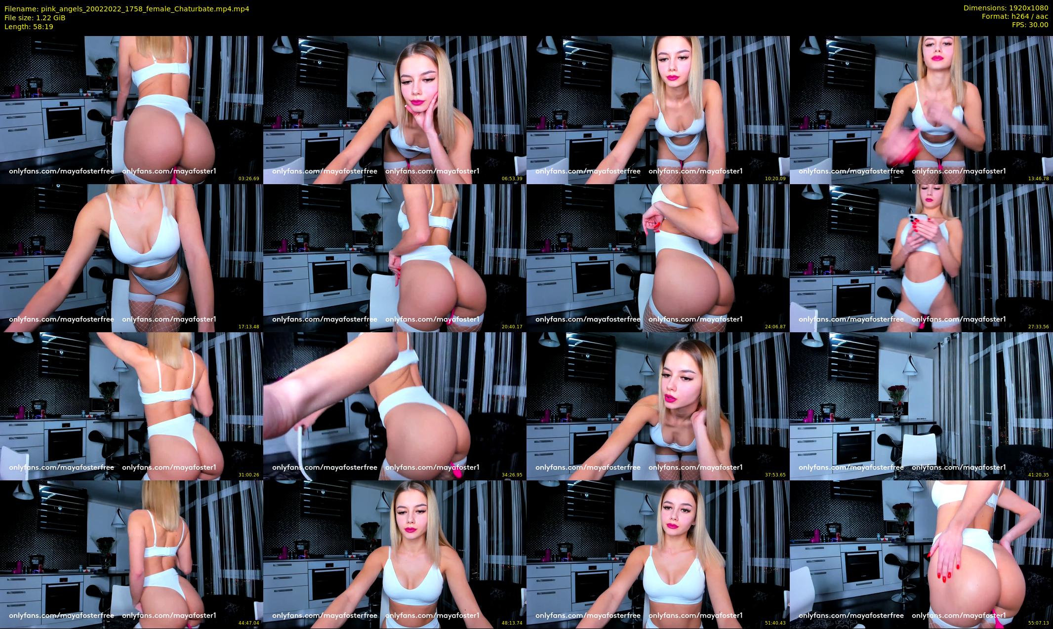 pink_angels — 59 minute Chaturbate couple cam show recording, 1080p, Feb 20, 2022