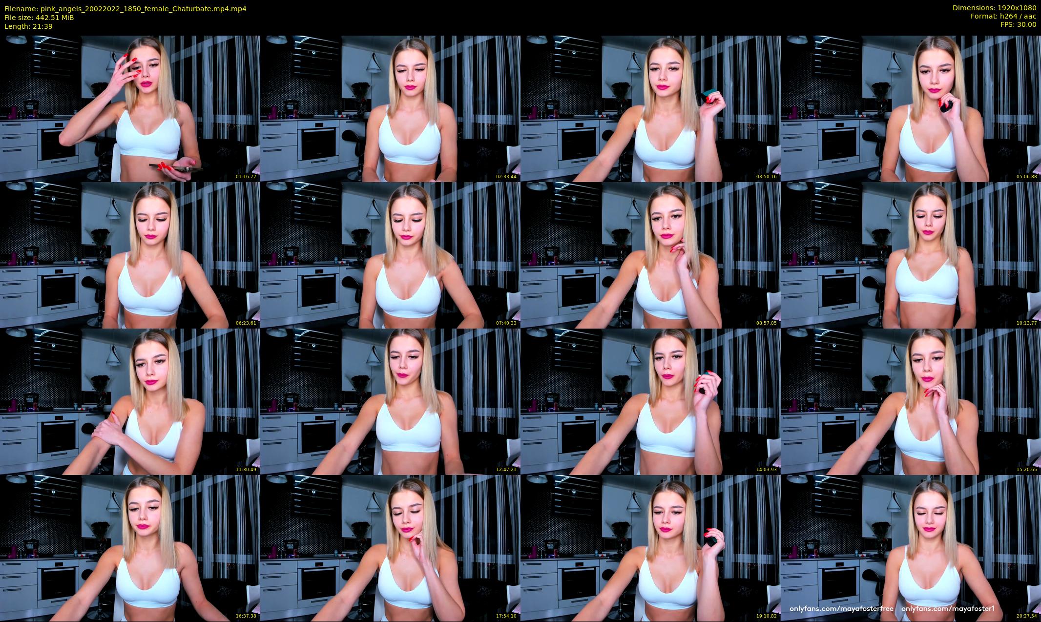 pink_angels — 22 minute Chaturbate couple cam show recording, 1080p, Feb 20, 2022