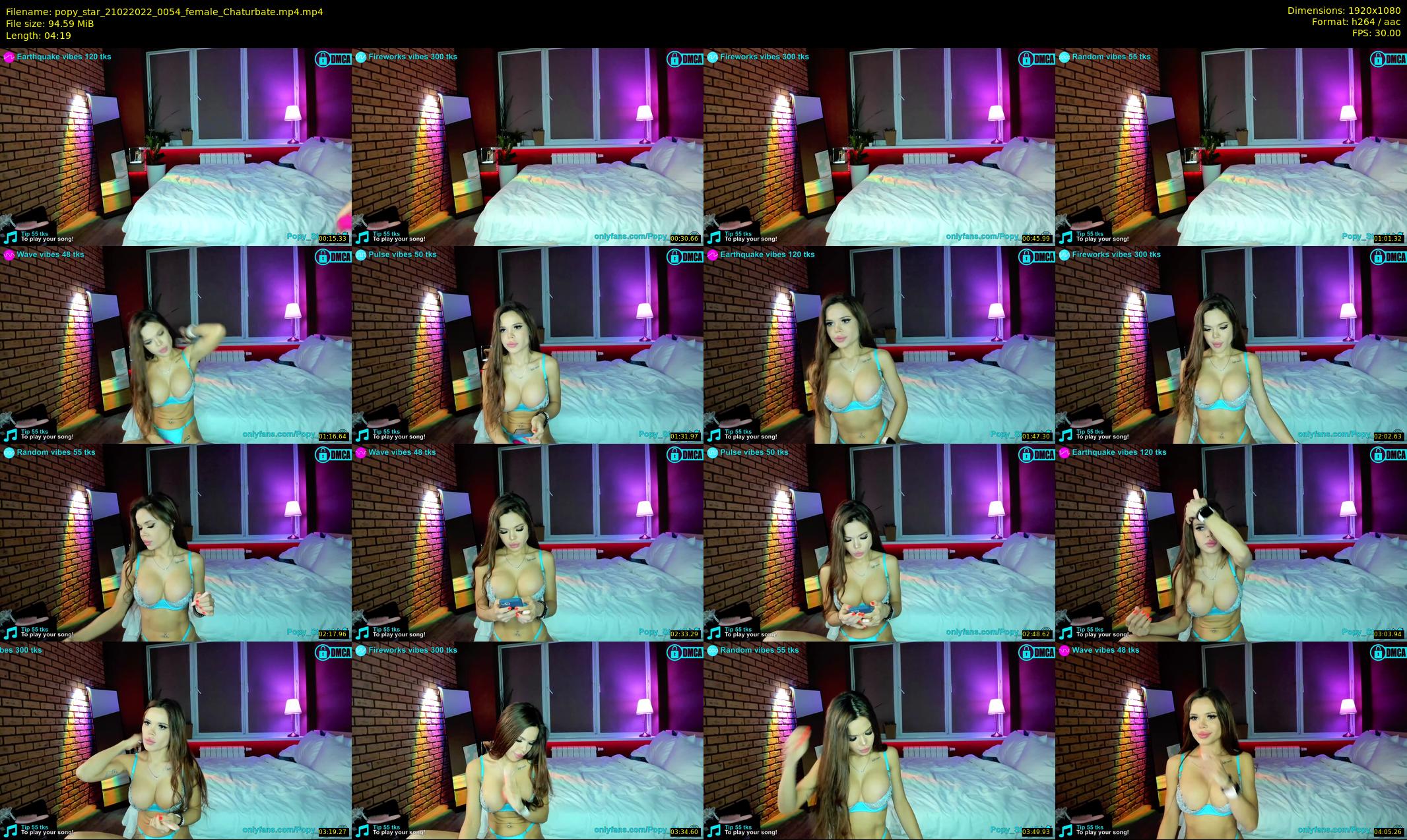 popy_star — 5 minute Chaturbate couple cam show recording, 1080p, Feb 21, 2022