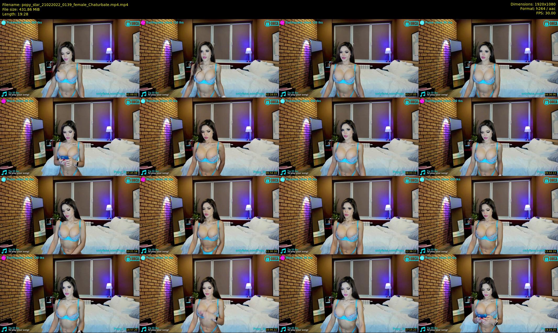 popy_star — 20 minute Chaturbate couple cam show recording, 1080p, Feb 21, 2022