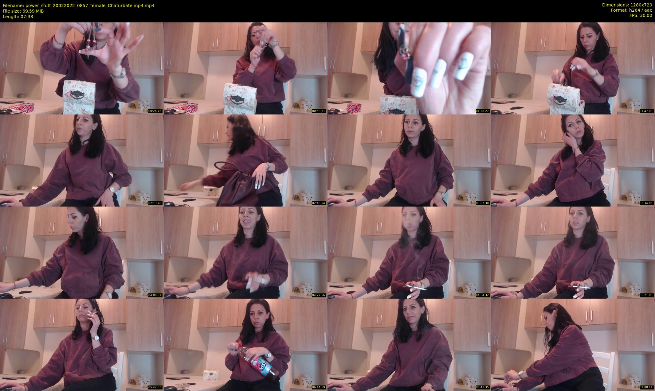 power_stuff — 8 minute Chaturbate female cam show recording, 720p, Feb 20, 2022