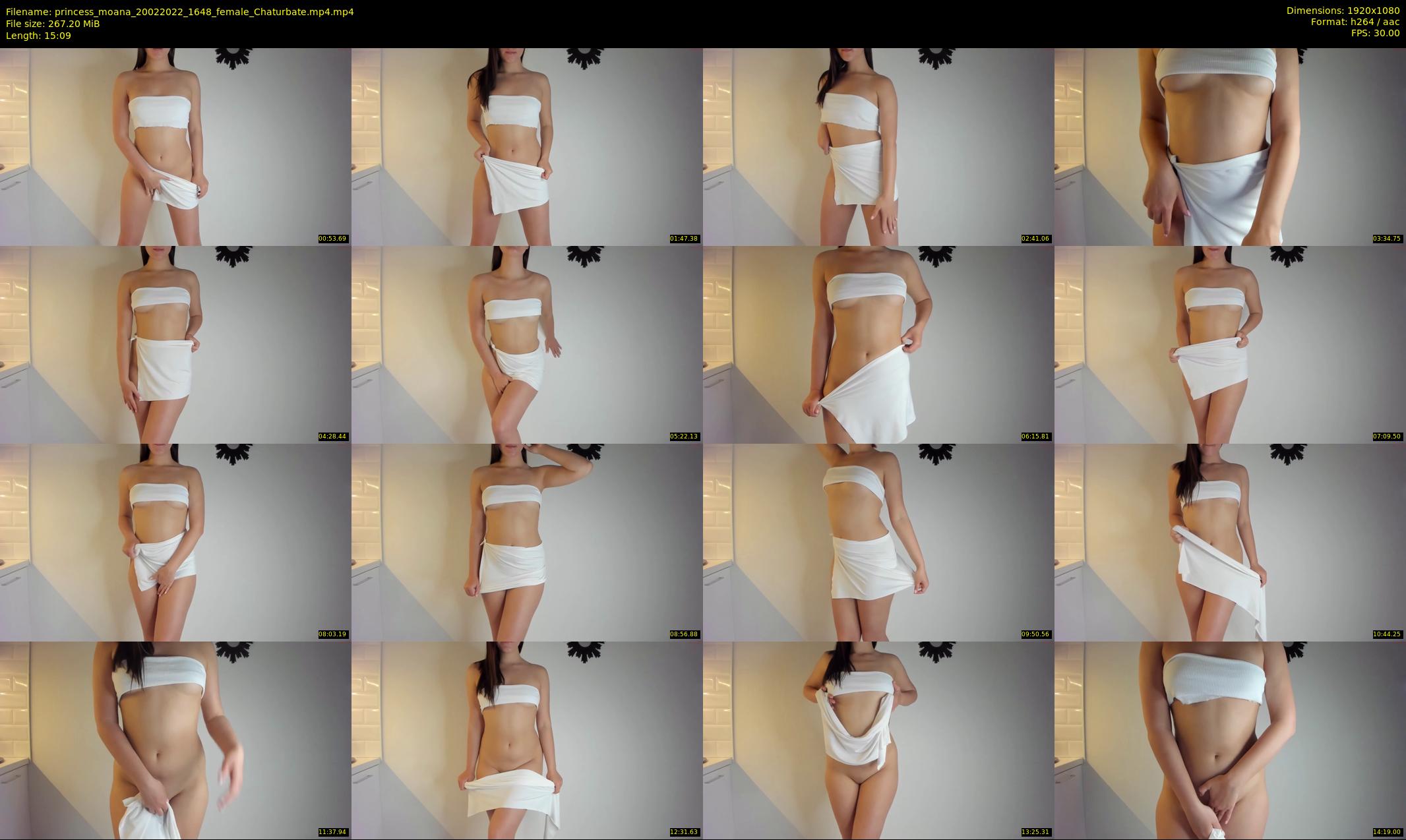 princess_moana — 16 minute Chaturbate female cam show recording, 1080p, Feb 20, 2022