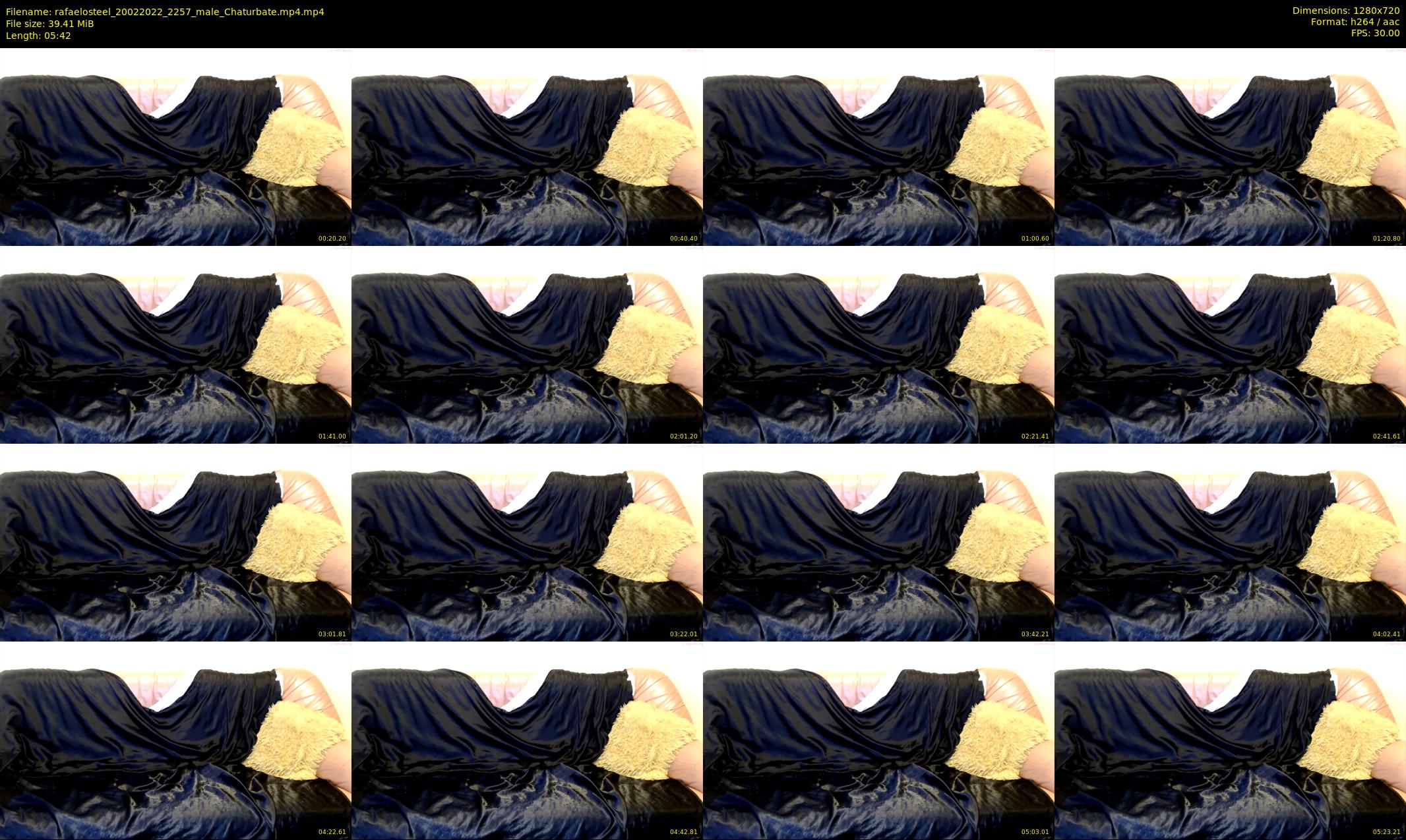 rafaelosteel — 6 minute Chaturbate male cam show recording, 720p, Feb 20, 2022