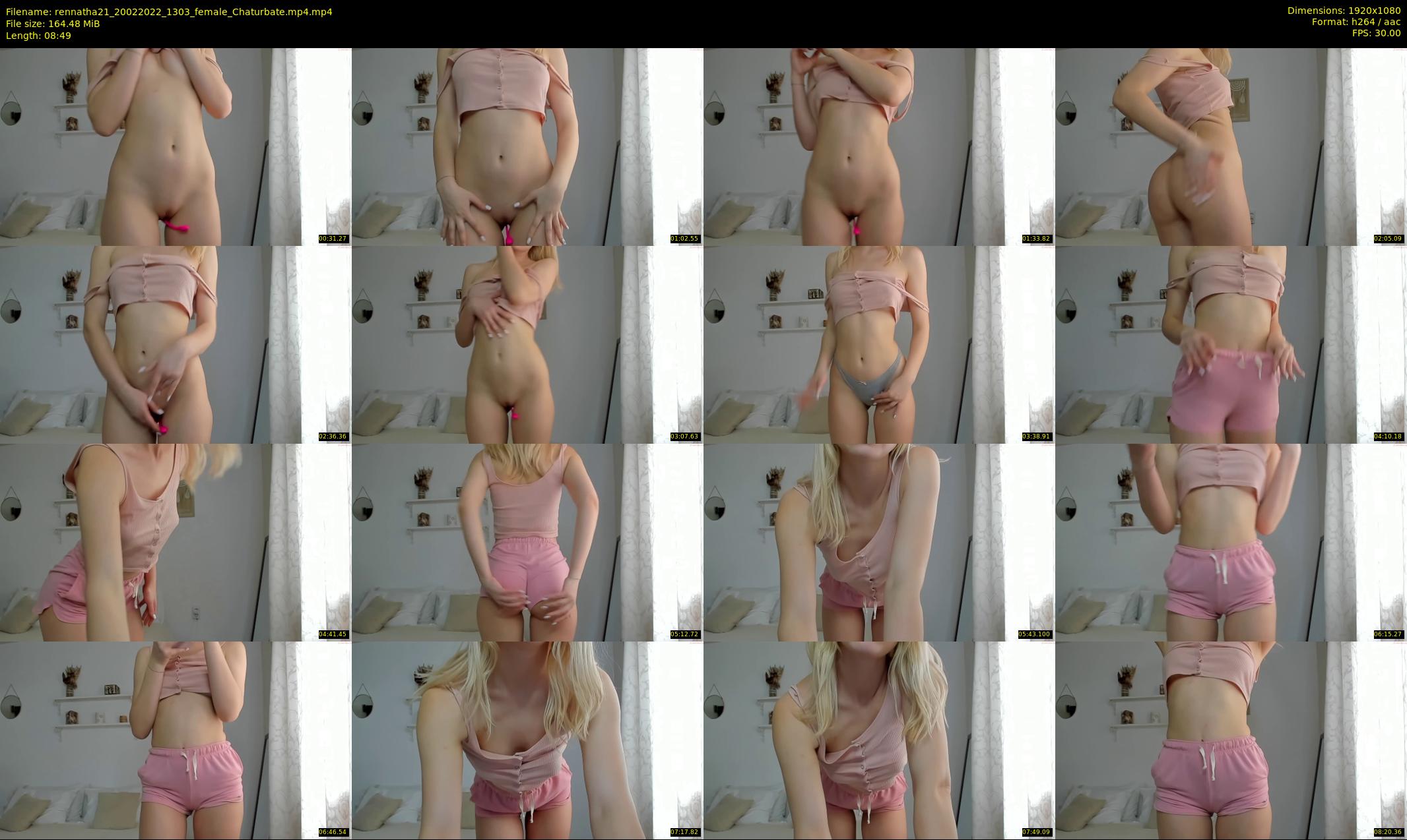 rennatha21 — 9 minute Chaturbate female cam show recording, 1080p, Feb 20, 2022