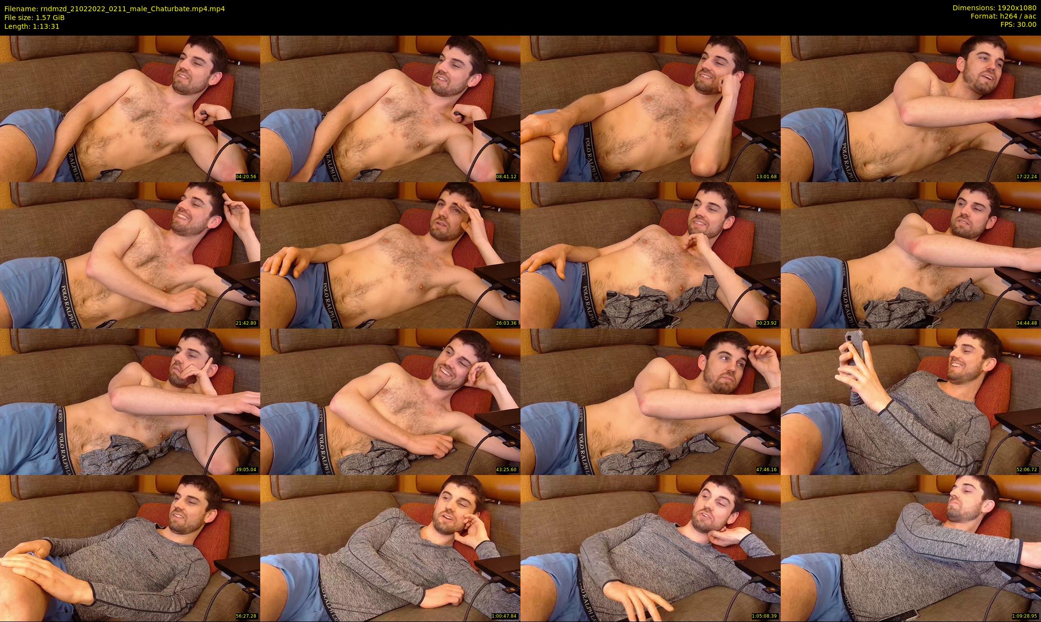 rndmzd — 74 minute Chaturbate male cam show recording, 1080p, Feb 21, 2022