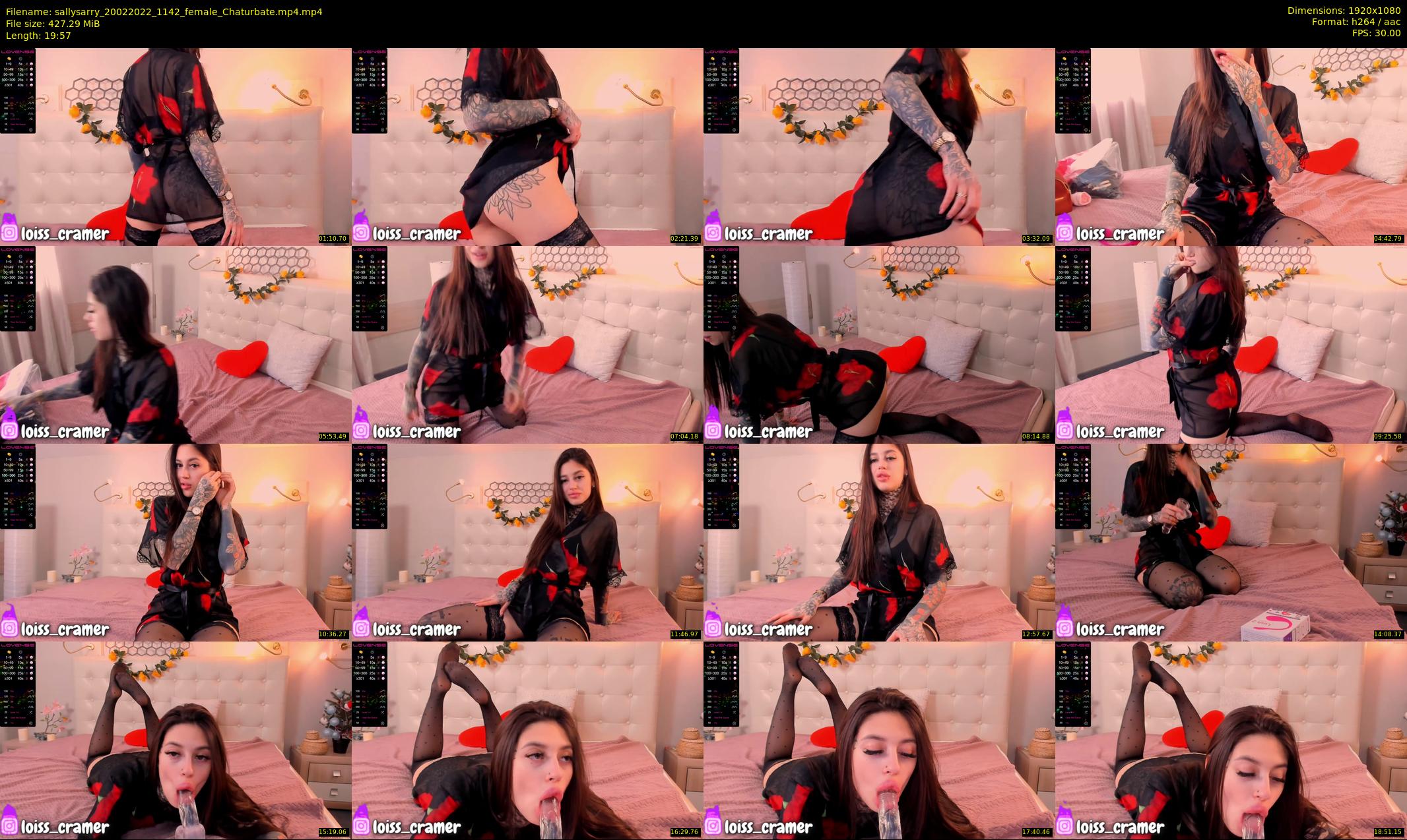 sallysarry — 20 minute Chaturbate couple cam show recording, 1080p, Feb 20, 2022
