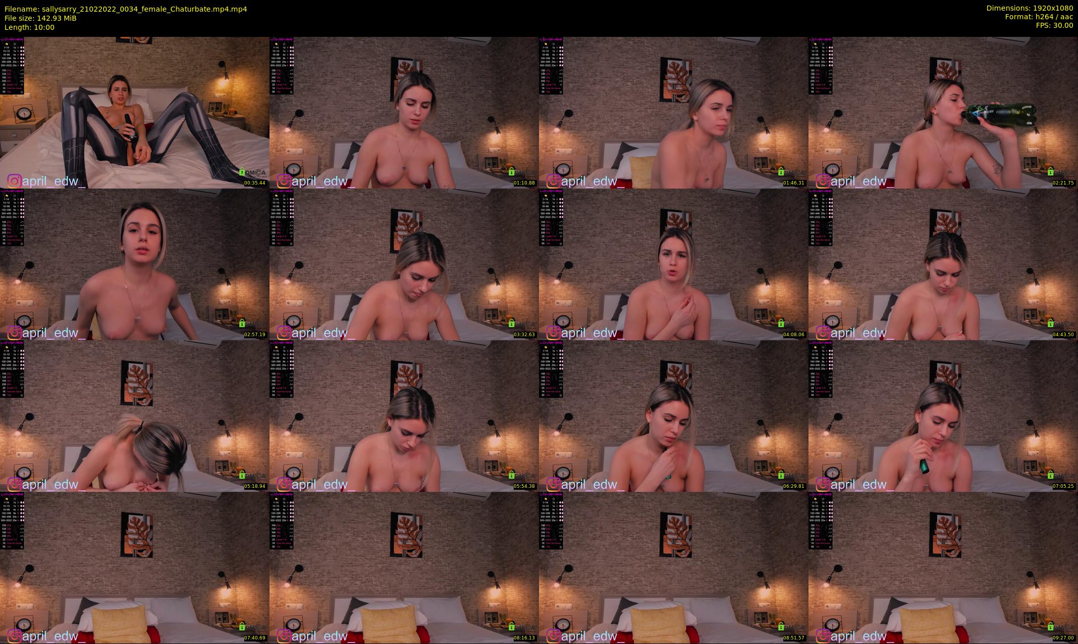sallysarry — 10 minute Chaturbate couple cam show recording, 1080p, Feb 21, 2022