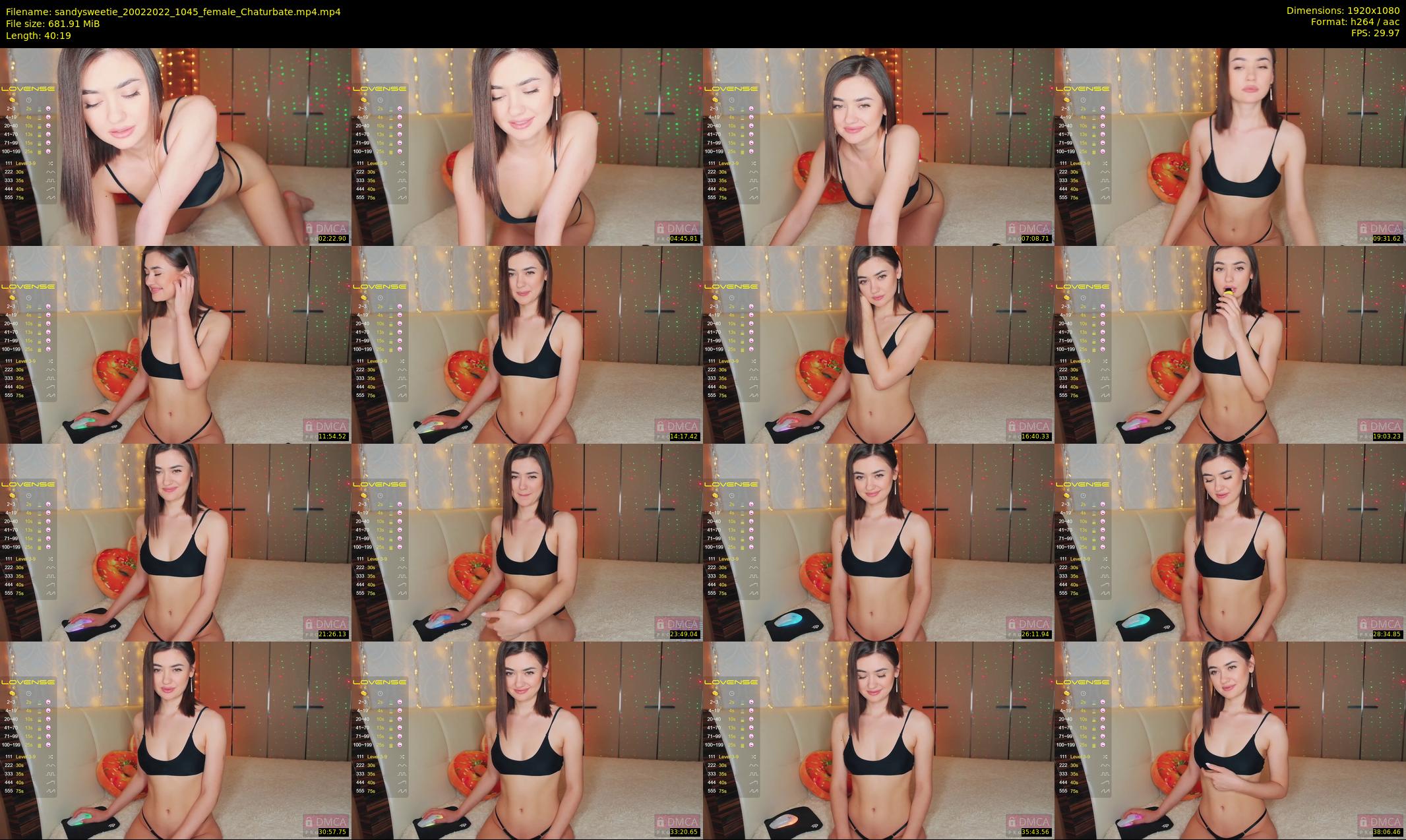 sandysweetie — 41 minute Chaturbate female cam show recording, 1080p, Feb 20, 2022