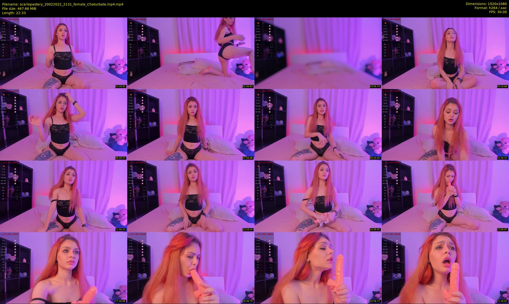 scarlepastery — 23 minute Chaturbate couple cam show recording, 1080p, Feb 20, 2022