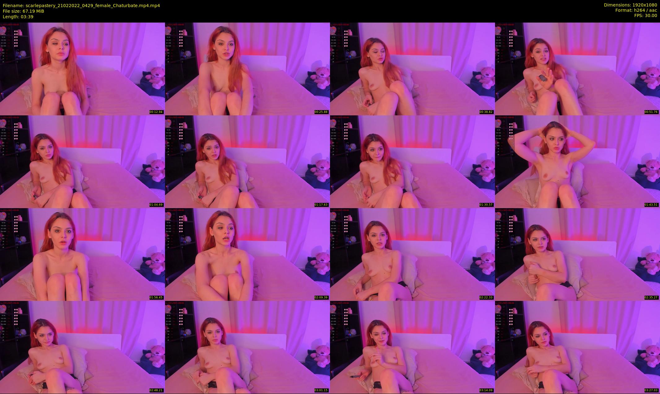 scarlepastery — 4 minute Chaturbate couple cam show recording, 1080p, Feb 21, 2022