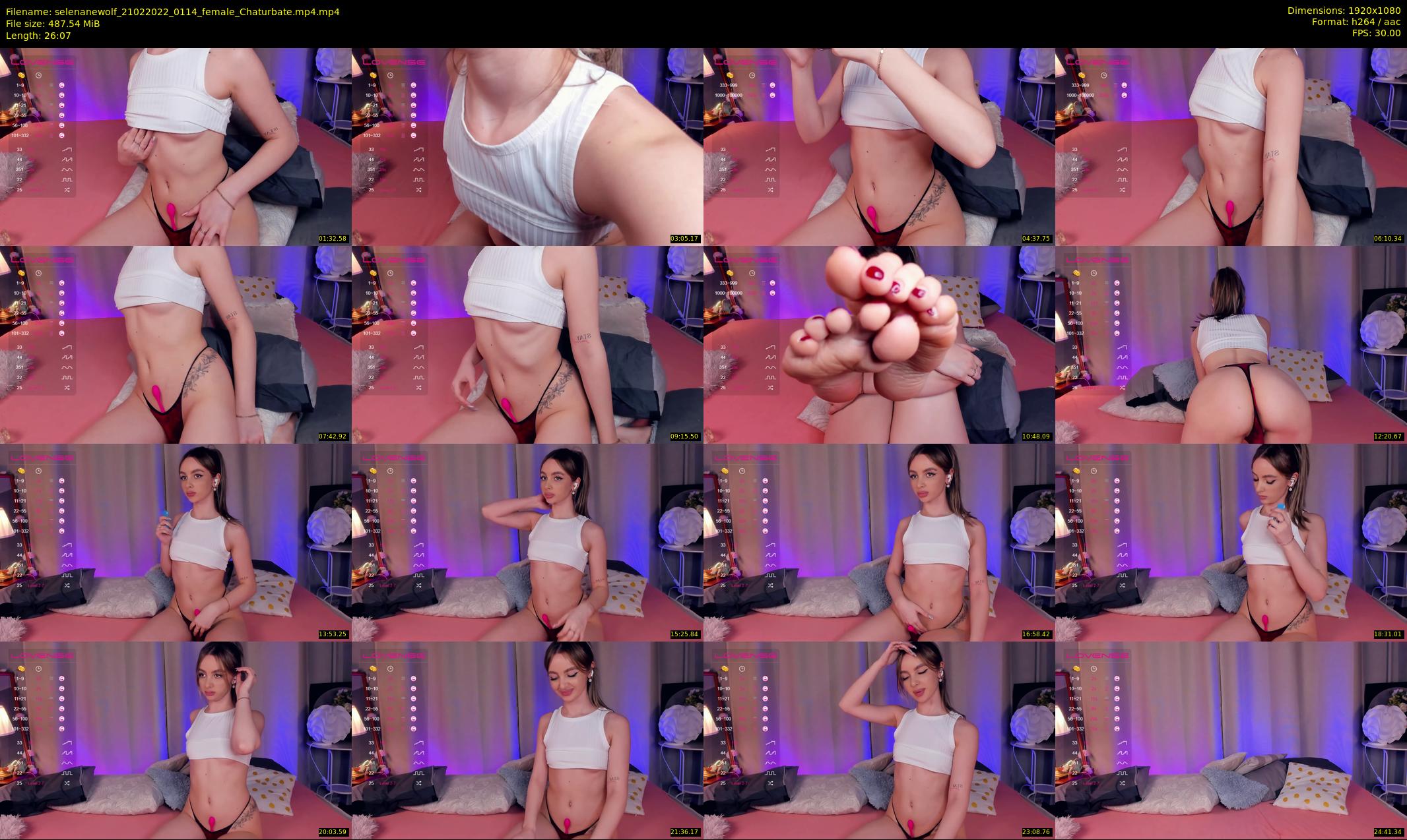 selenanewolf — 27 minute Chaturbate couple cam show recording, 1080p, Feb 21, 2022