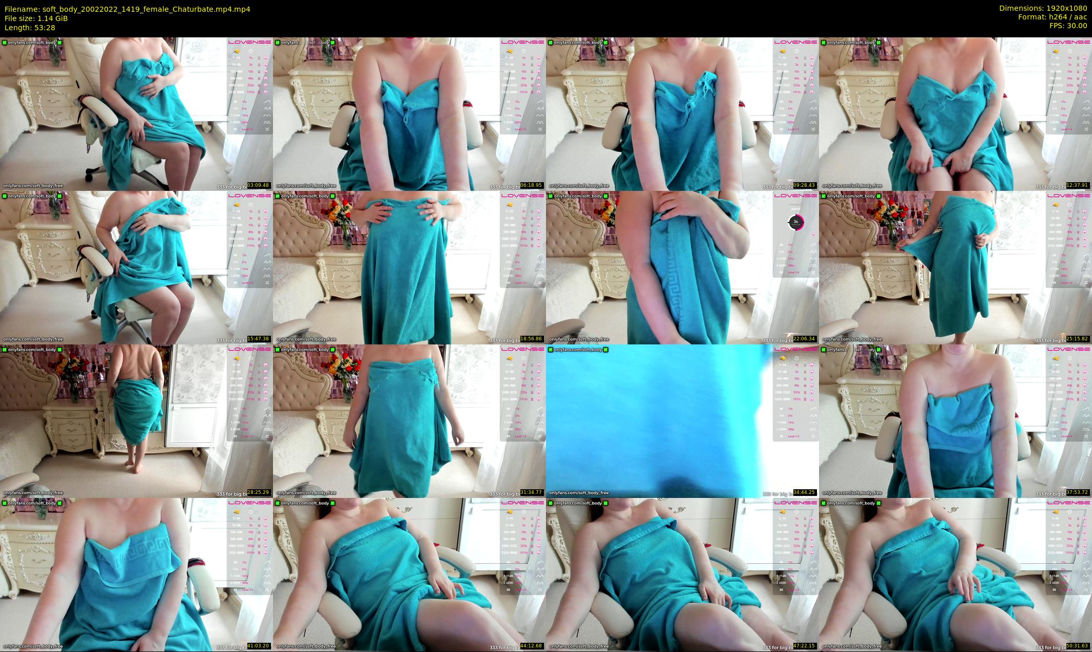 soft_body — 54 minute Chaturbate female cam show recording, 1080p, Feb 20, 2022