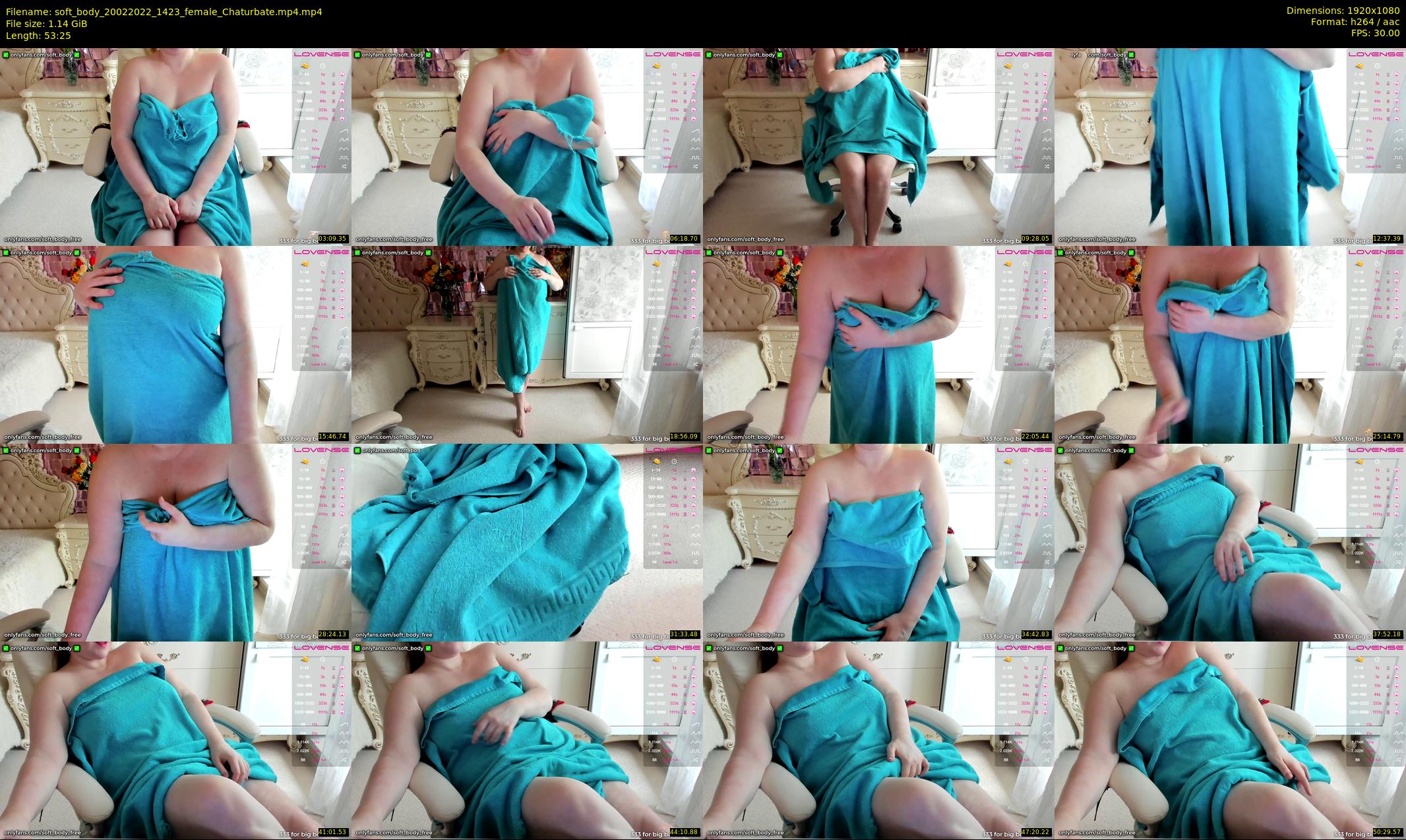 soft_body — 54 minute Chaturbate female cam show recording, 1080p, Feb 20, 2022