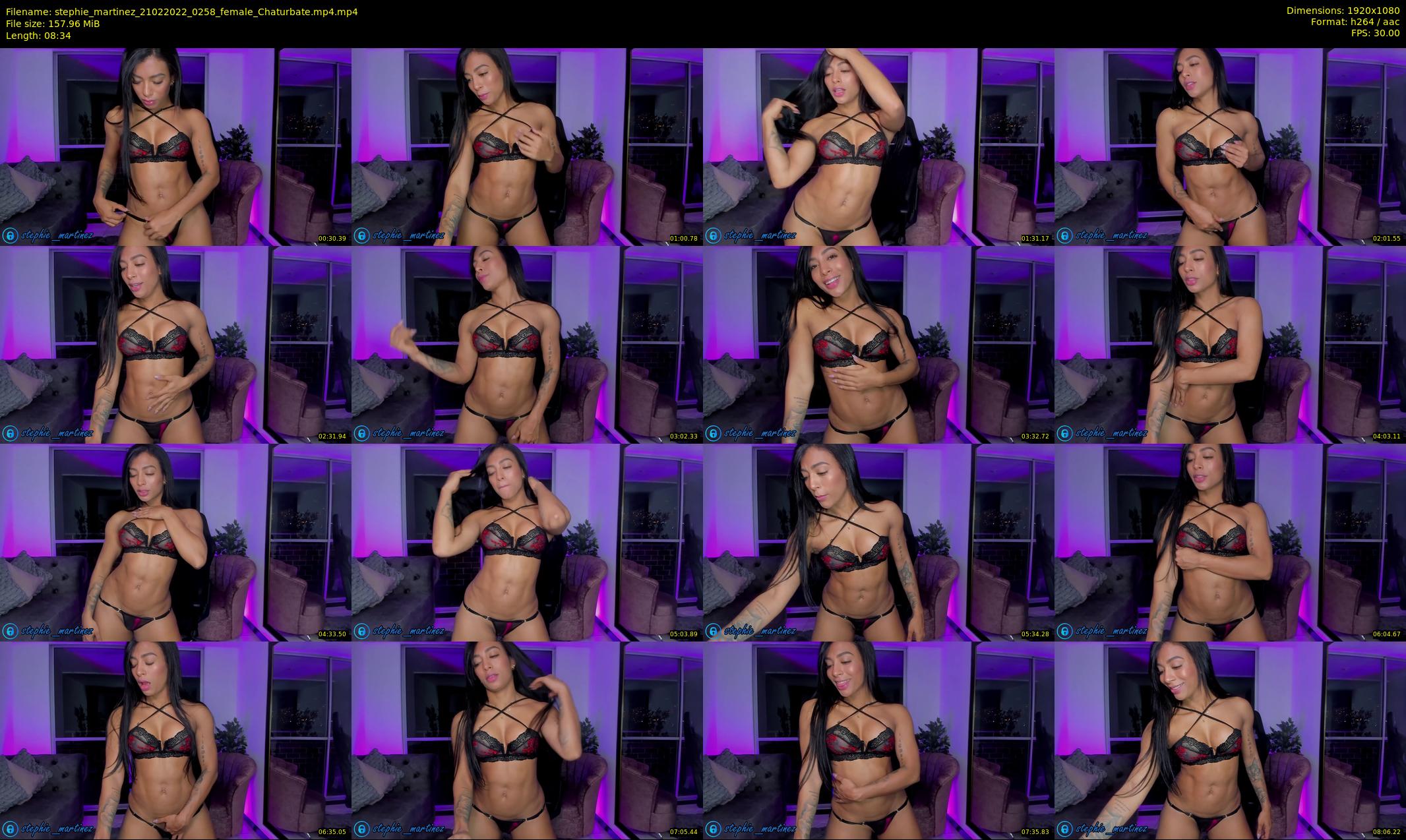 stephie_martinez — 9 minute Chaturbate female cam show recording, 1080p, Feb 21, 2022