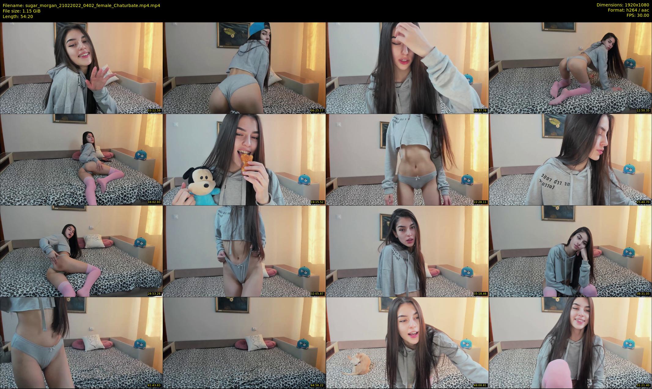 sugar_morgan — 55 minute Chaturbate female cam show recording, 1080p, Feb 21, 2022