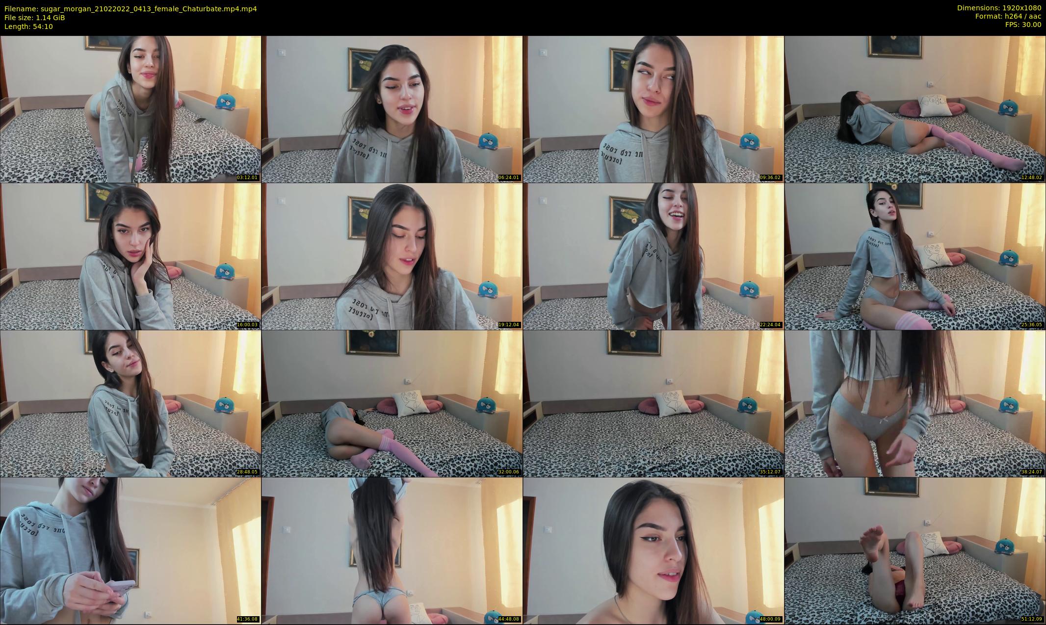 sugar_morgan — 55 minute Chaturbate female cam show recording, 1080p, Feb 21, 2022