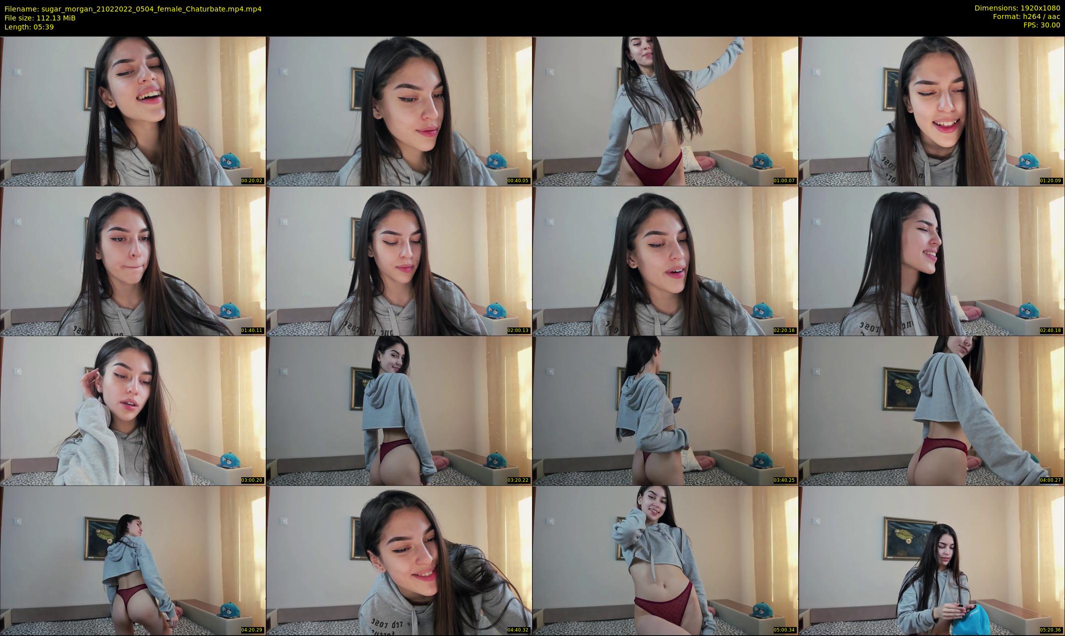 sugar_morgan — 6 minute Chaturbate female cam show recording, 1080p, Feb 21, 2022