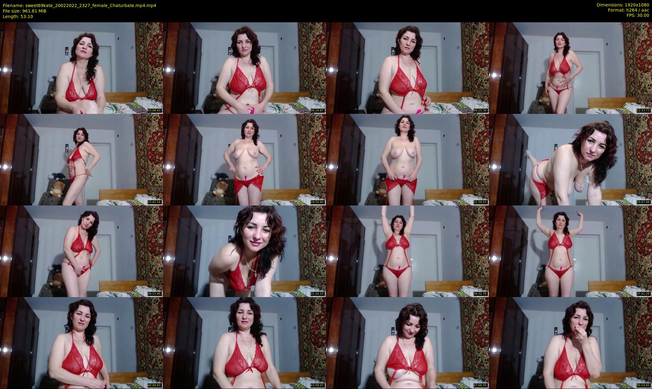 sweet69kate — 54 minute Chaturbate female cam show recording, 1080p, Feb 20, 2022