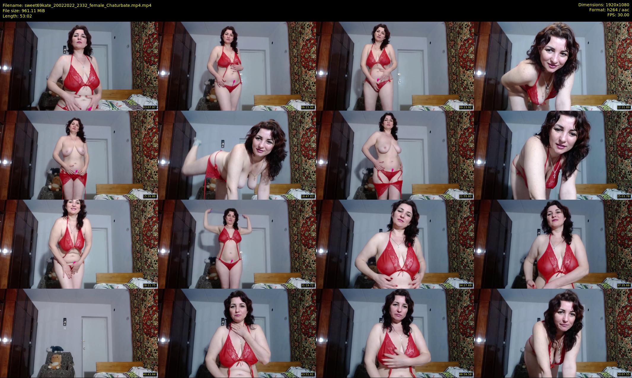 sweet69kate — 54 minute Chaturbate female cam show recording, 1080p, Feb 20, 2022