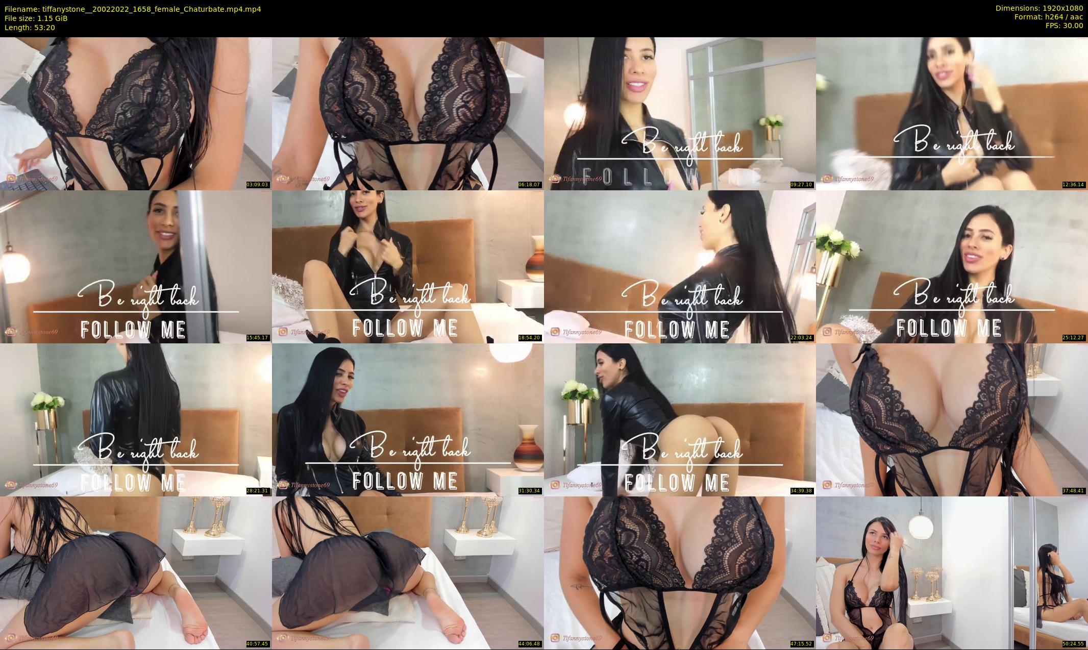 tiffanystone_ — 54 minute Chaturbate female cam show recording, 1080p, Feb 20, 2022