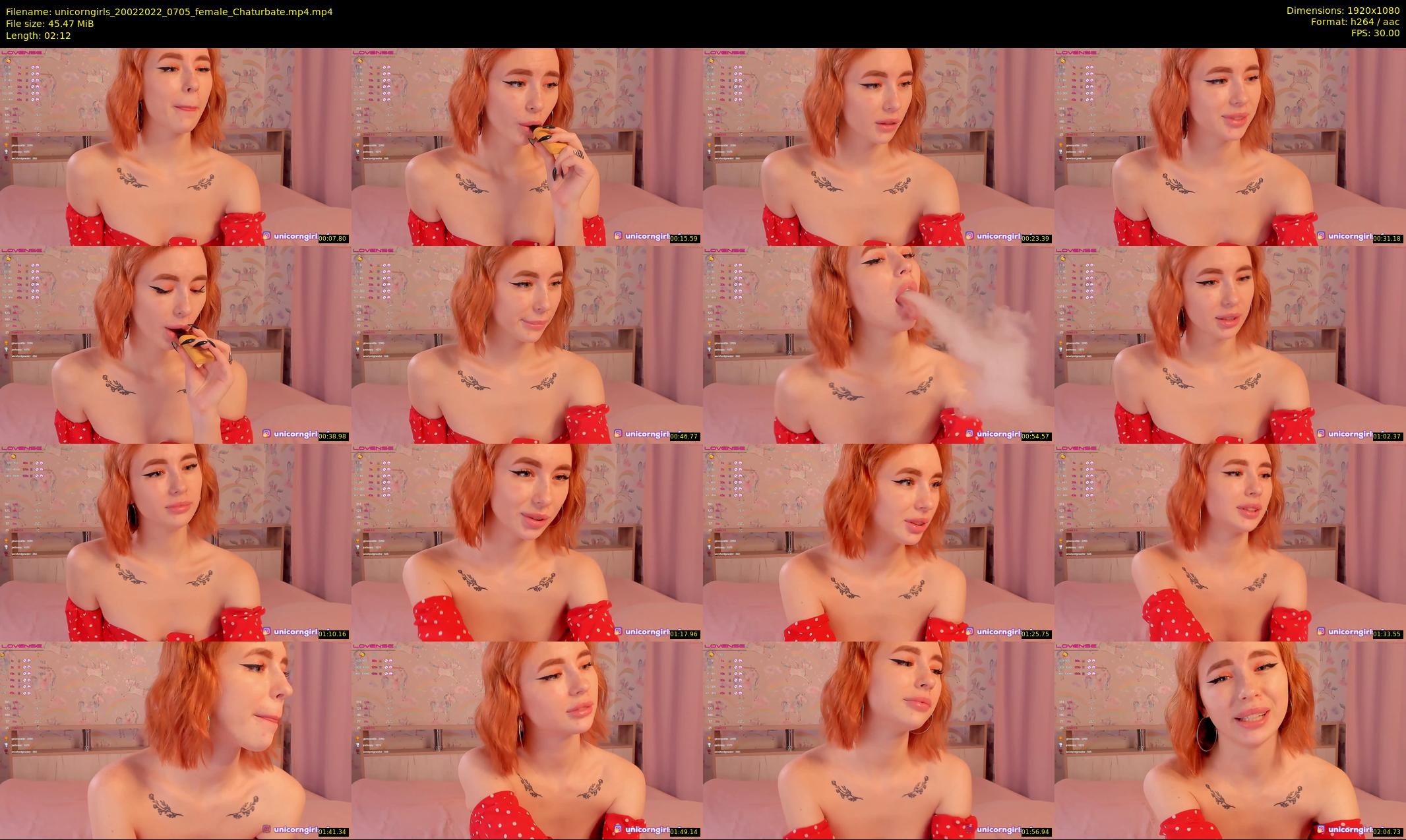 unicorngirls — 3 minute Chaturbate couple cam show recording, 1080p, Feb 20, 2022