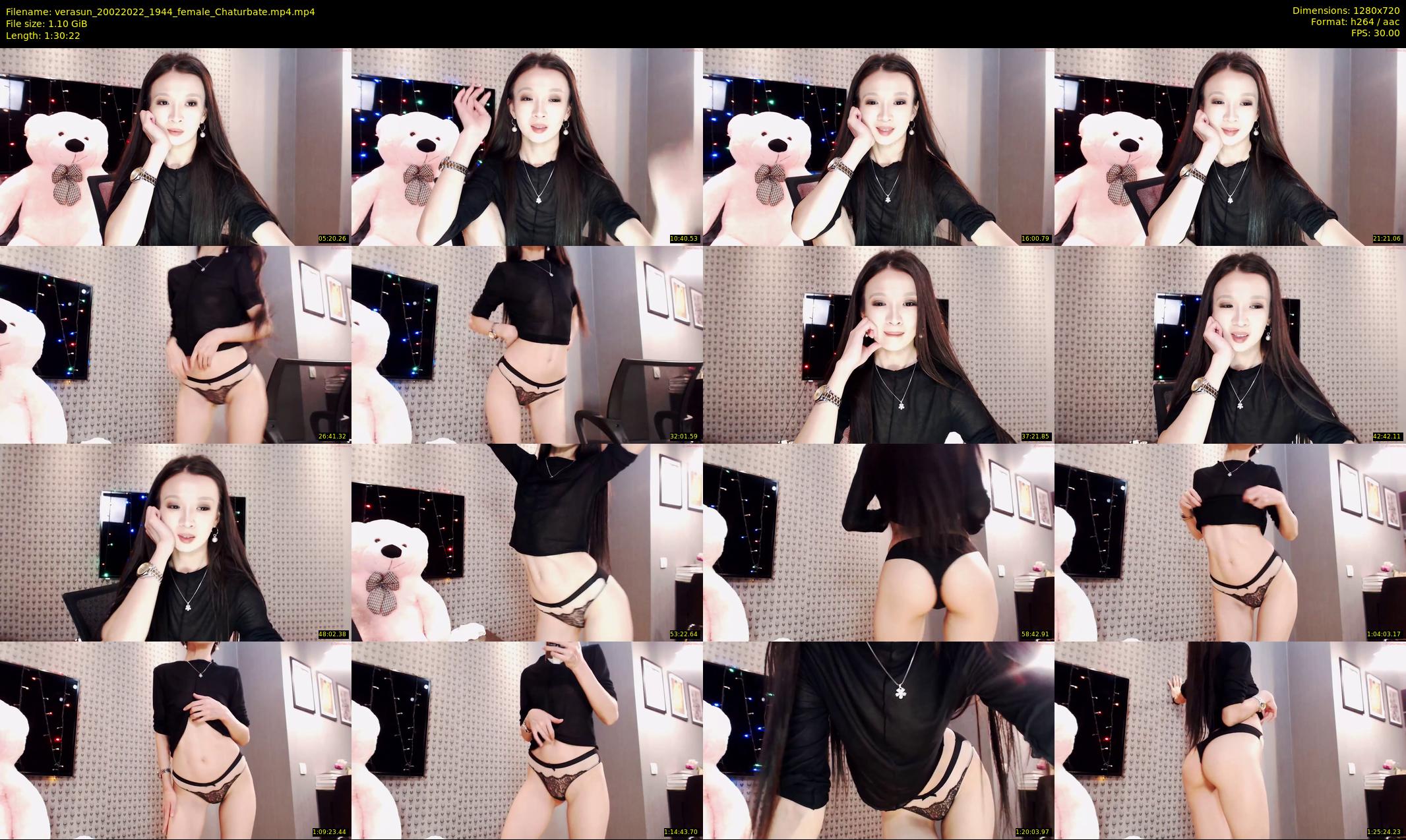 verasun — 91 minute Chaturbate female cam show recording, 720p, Feb 20, 2022