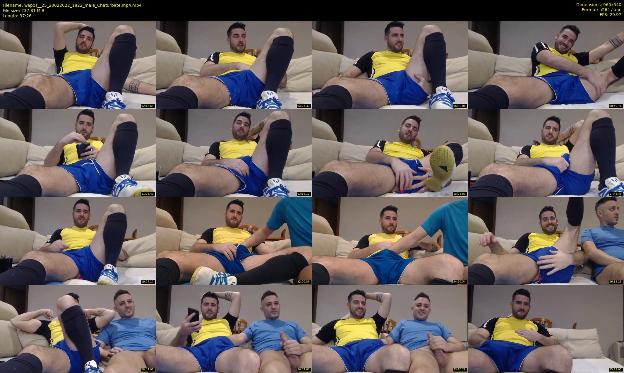 wapos__25 — 38 minute Chaturbate male cam show recording, 480p, Feb 20, 2022