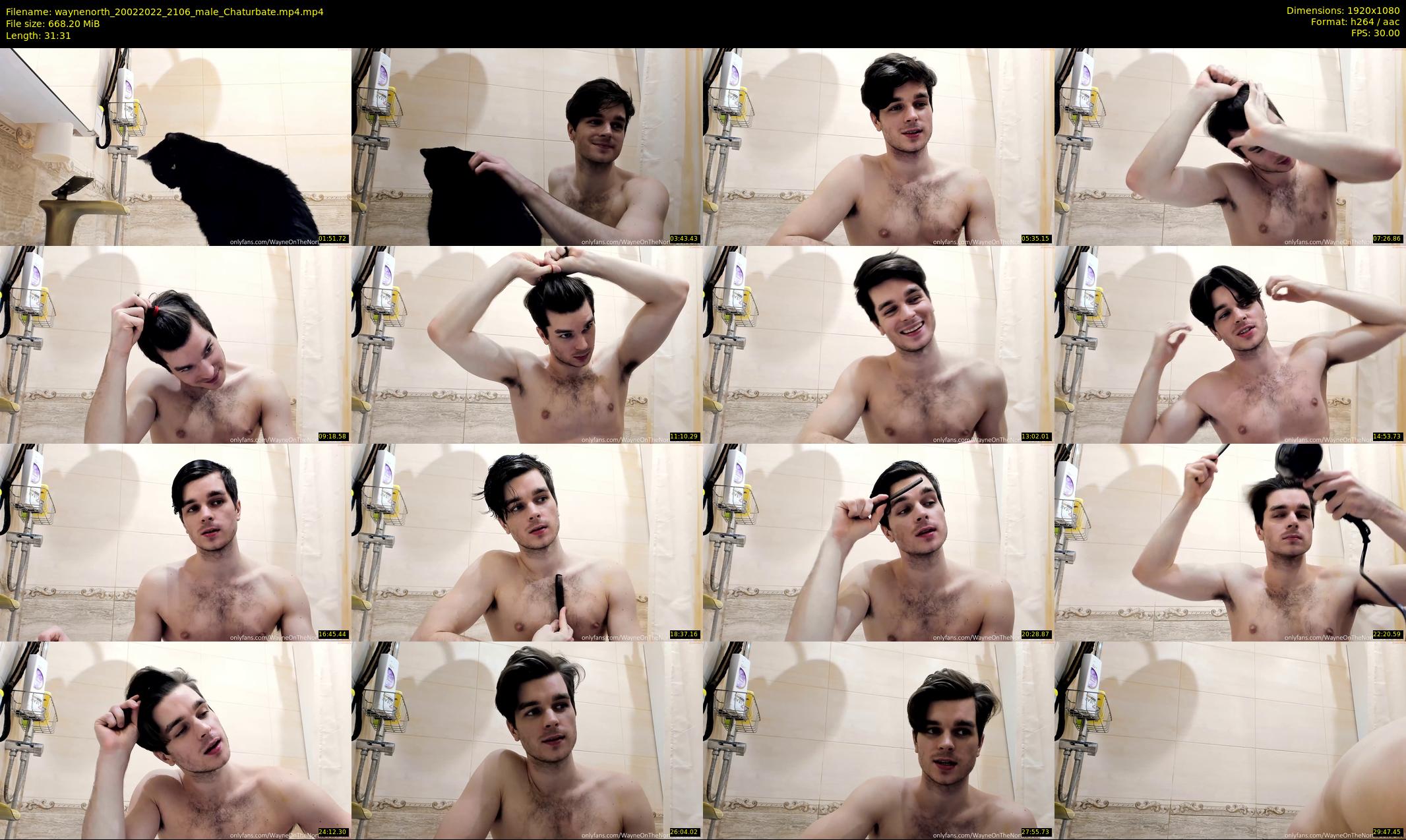 waynenorth — 32 minute Chaturbate male cam show recording, 1080p, Feb 20, 2022