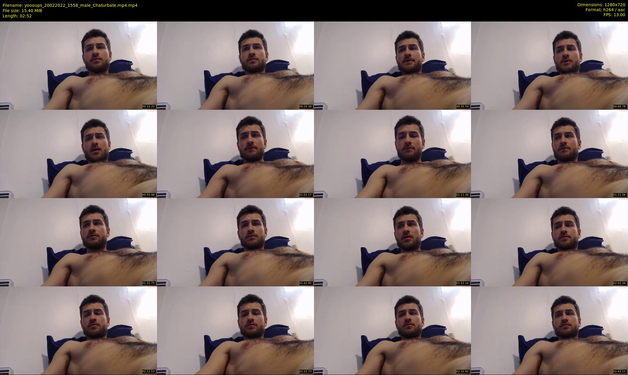 yoooups — 3 minute Chaturbate male cam show recording, 720p, Feb 20, 2022
