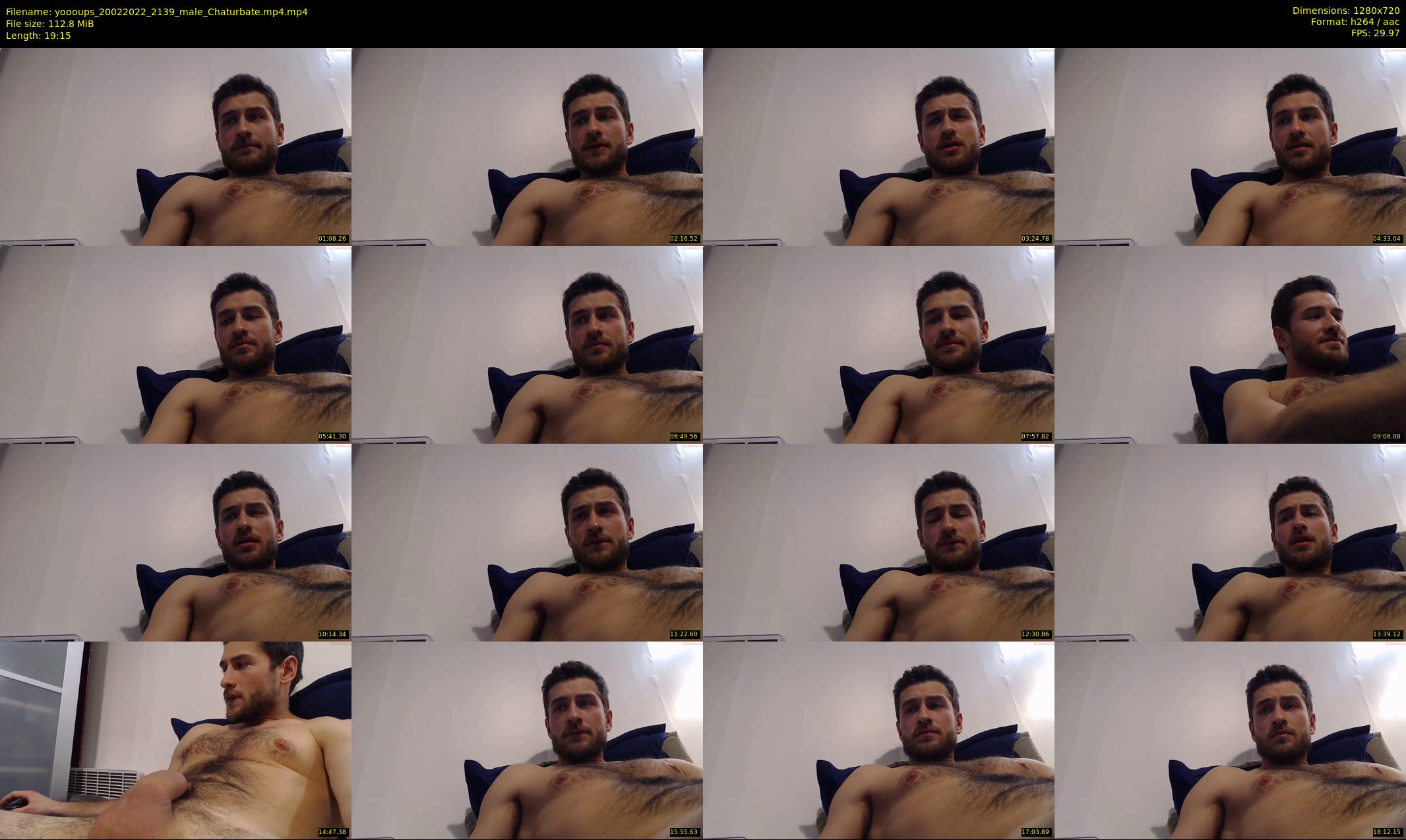 yoooups — 20 minute Chaturbate male cam show recording, 720p, Feb 20, 2022