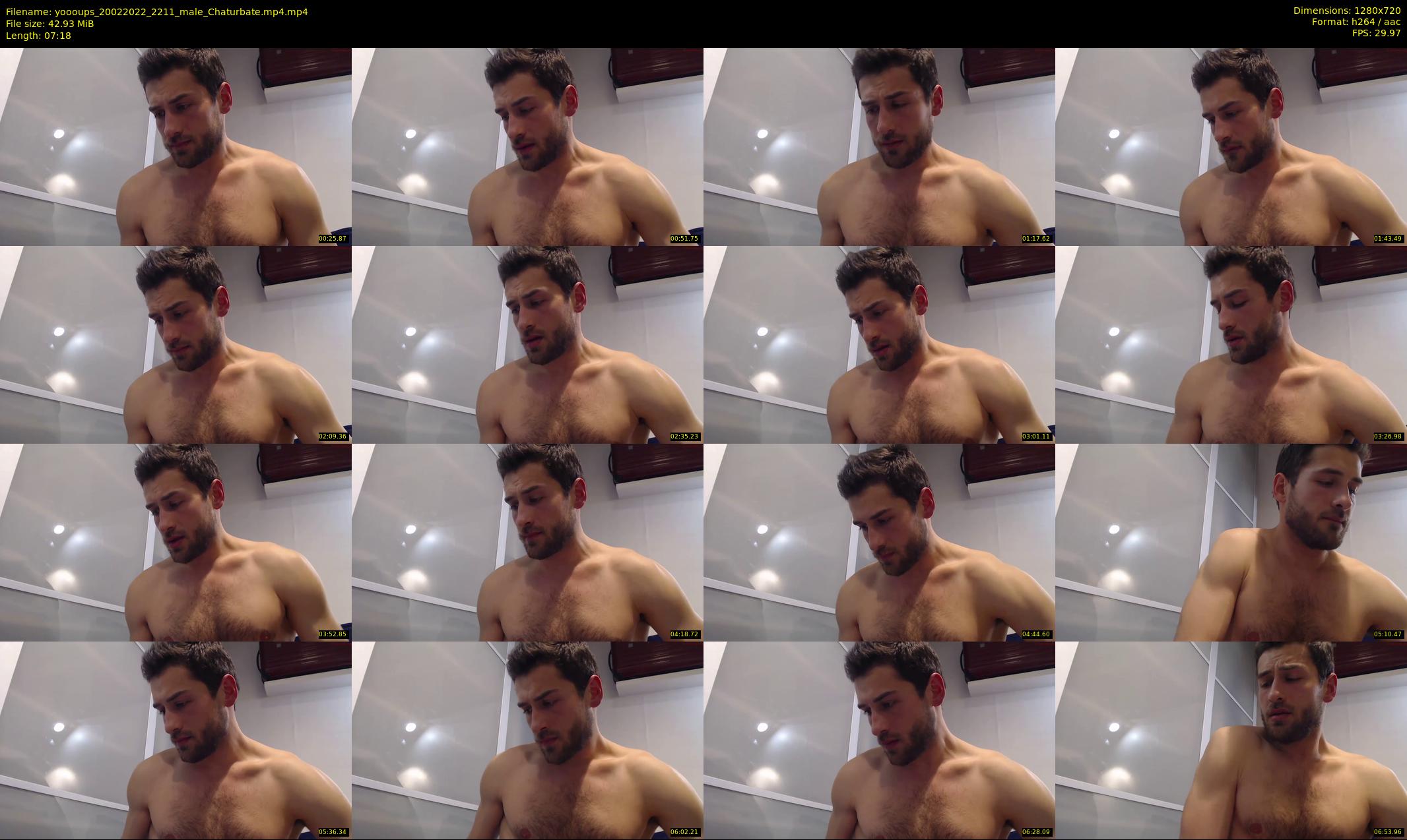 yoooups — 8 minute Chaturbate male cam show recording, 720p, Feb 20, 2022