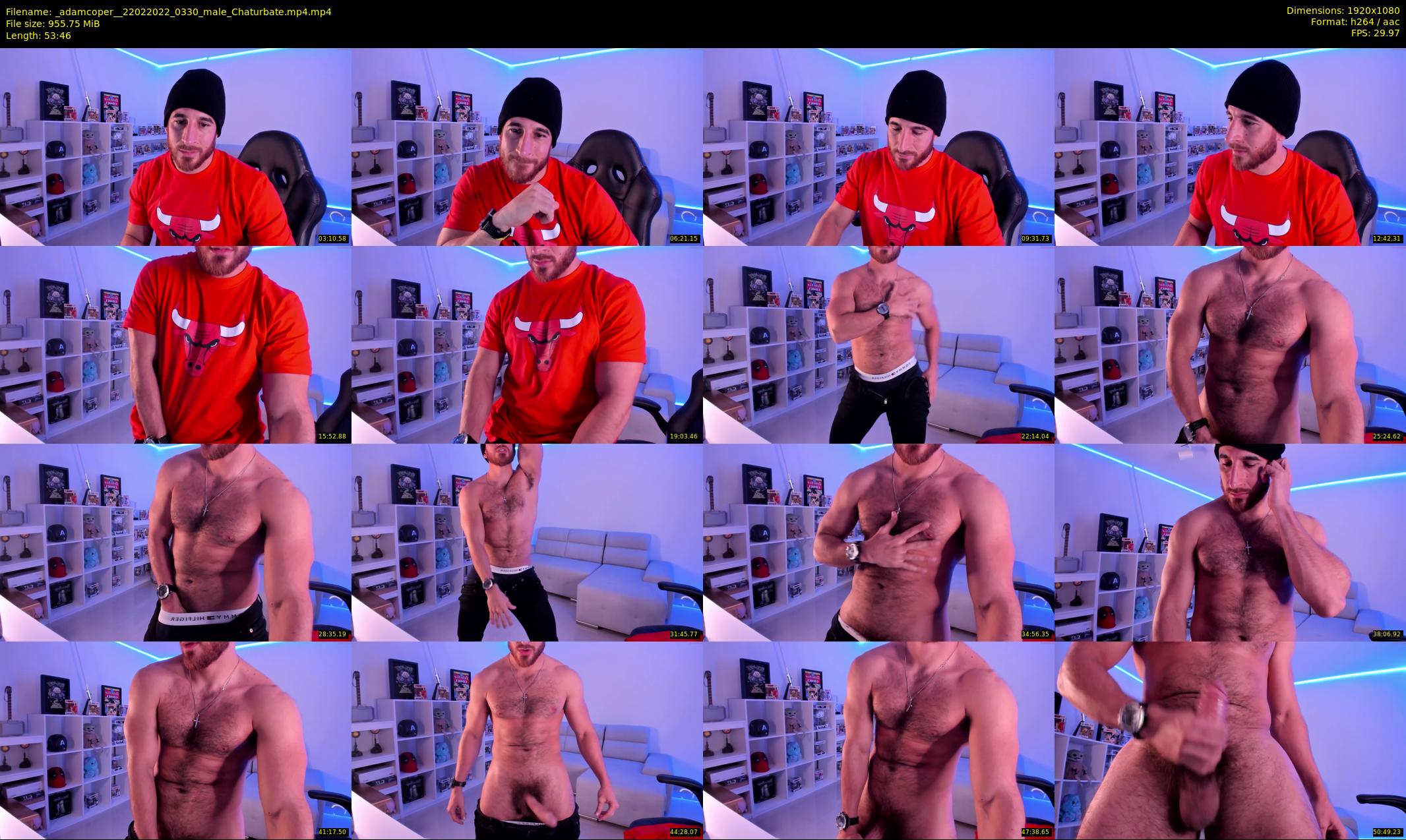 _adamcoper_ — 54 minute Chaturbate male cam show recording, 1080p, Feb 22, 2022