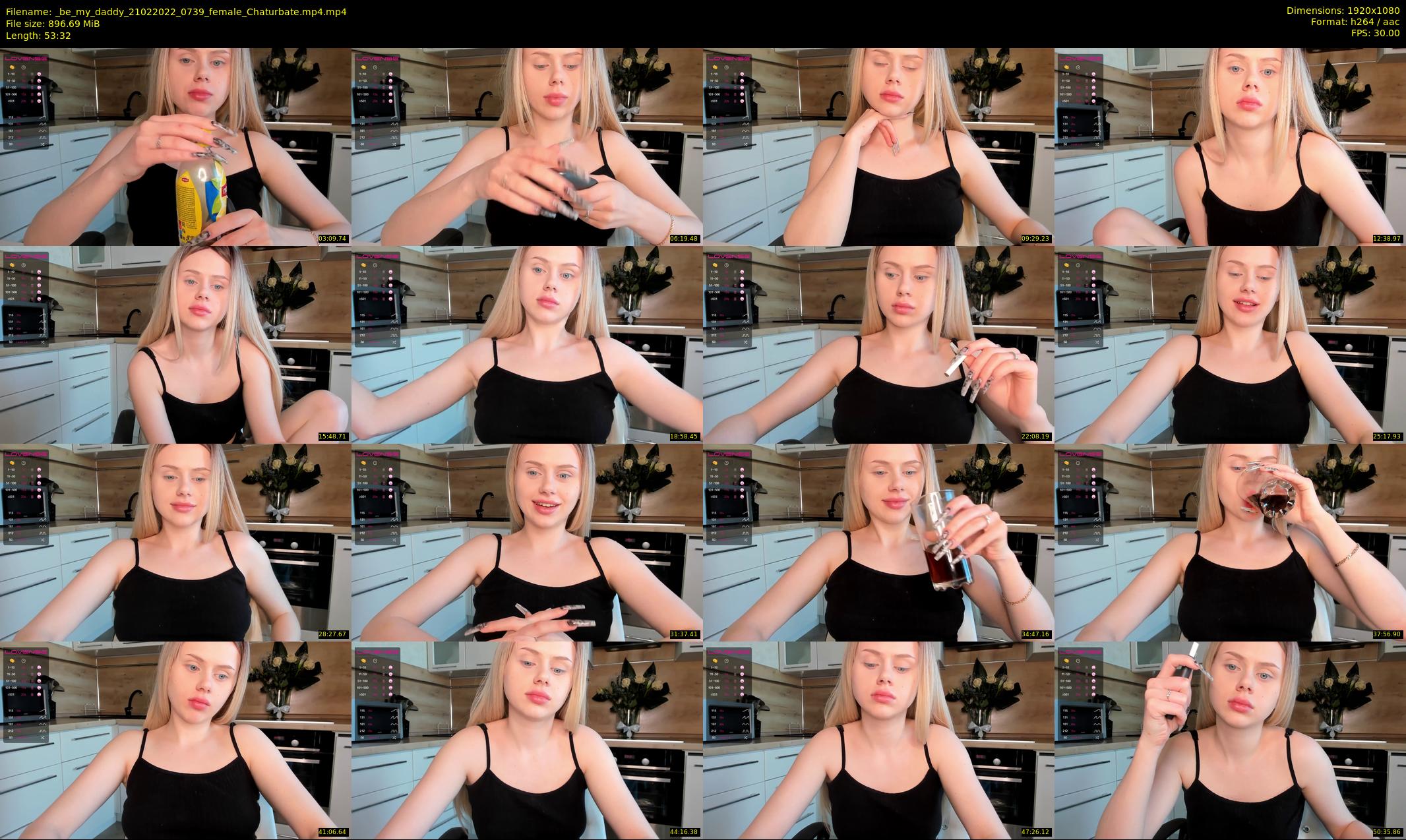_be_my_daddy — 54 minute Chaturbate female cam show recording, 1080p, Feb 21, 2022