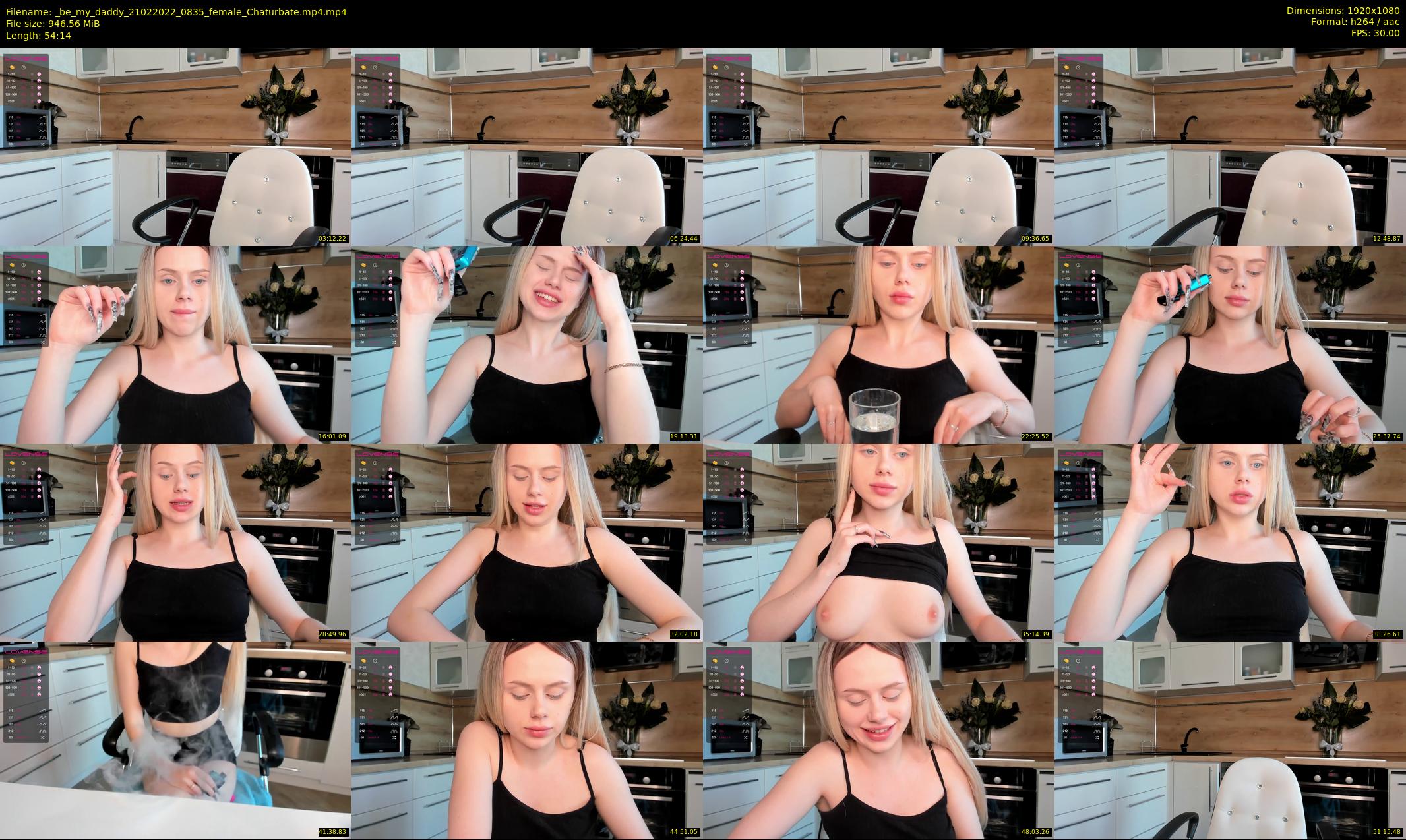 _be_my_daddy — 55 minute Chaturbate female cam show recording, 1080p, Feb 21, 2022