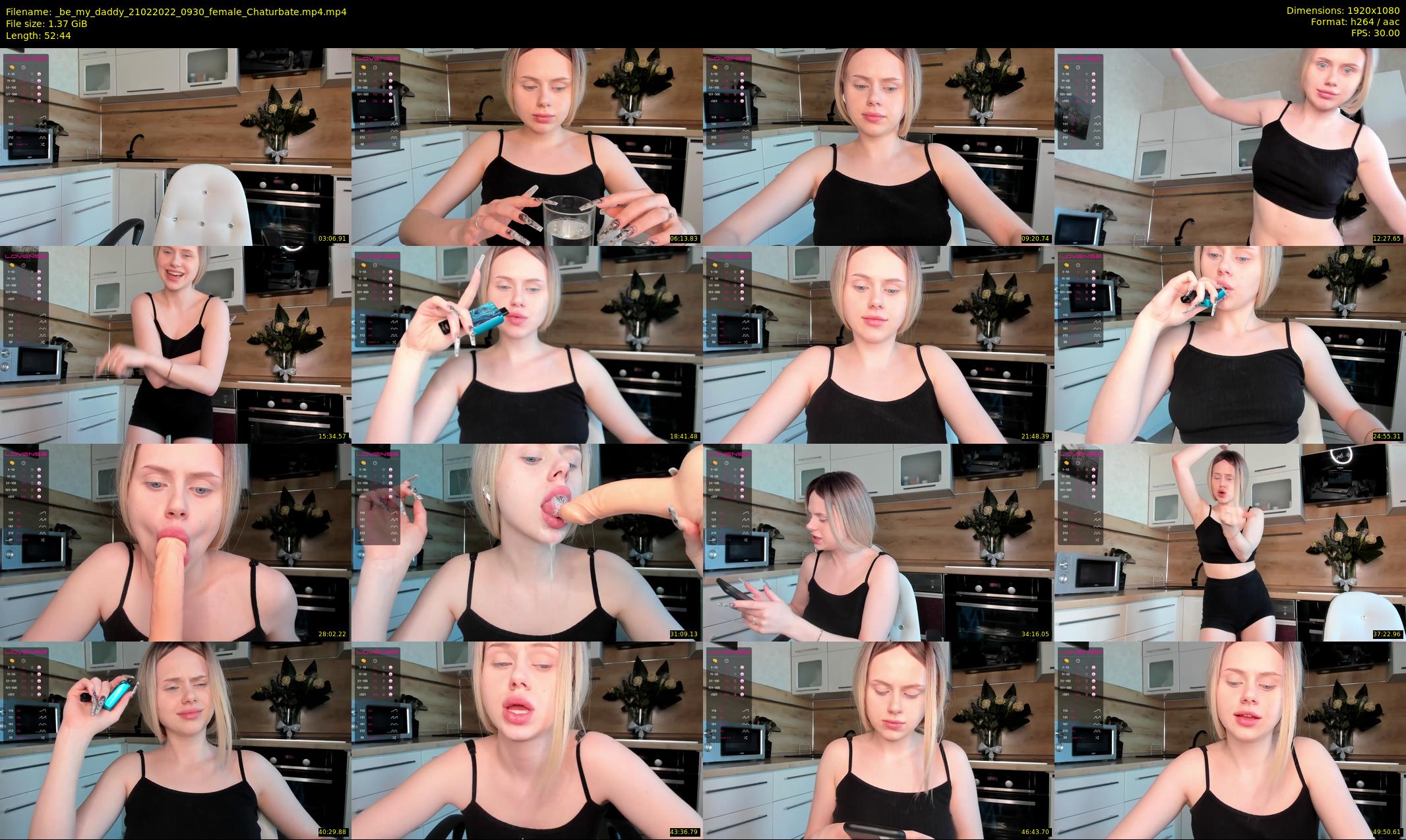 _be_my_daddy — 53 minute Chaturbate female cam show recording, 1080p, Feb 21, 2022