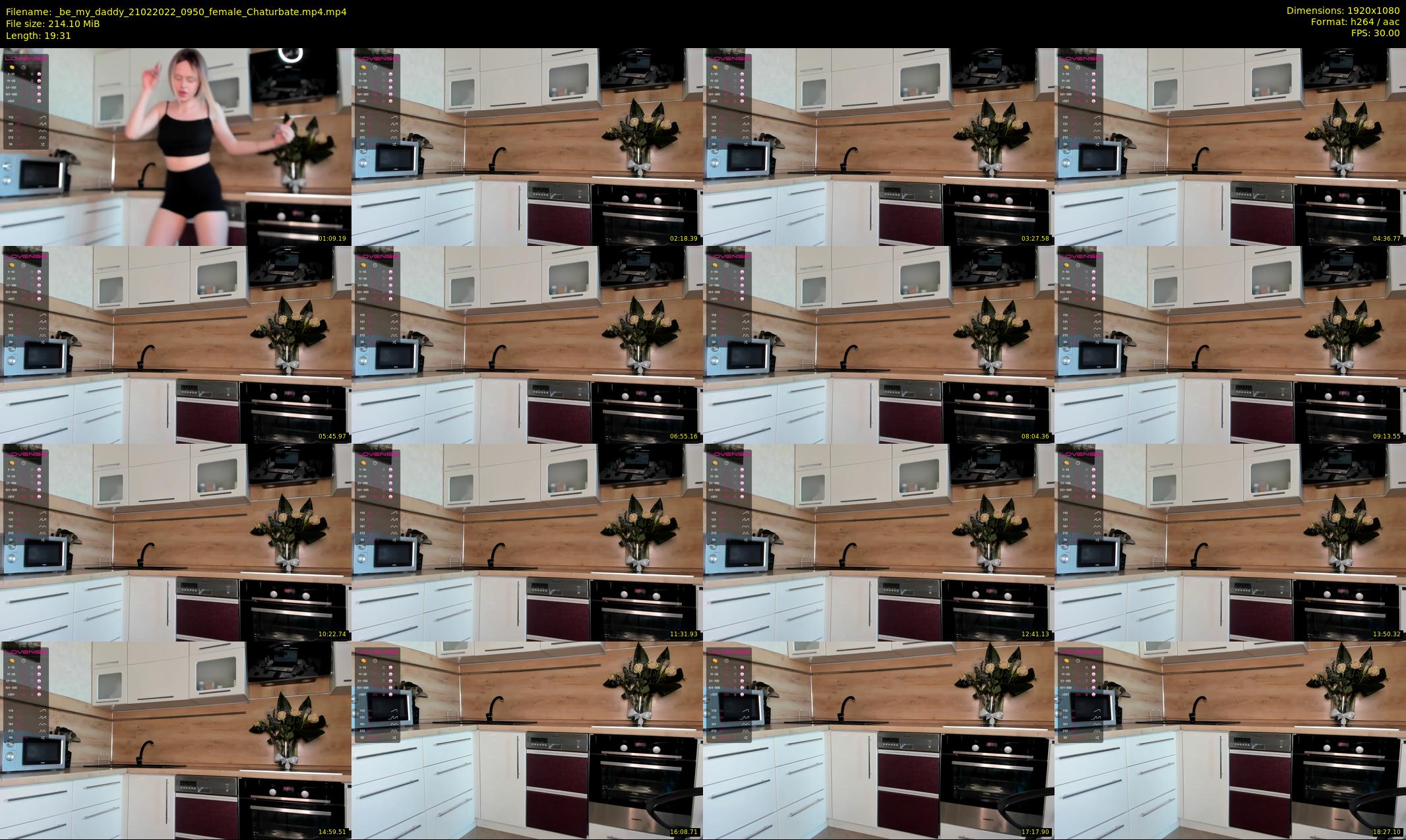_be_my_daddy — 20 minute Chaturbate female cam show recording, 1080p, Feb 21, 2022