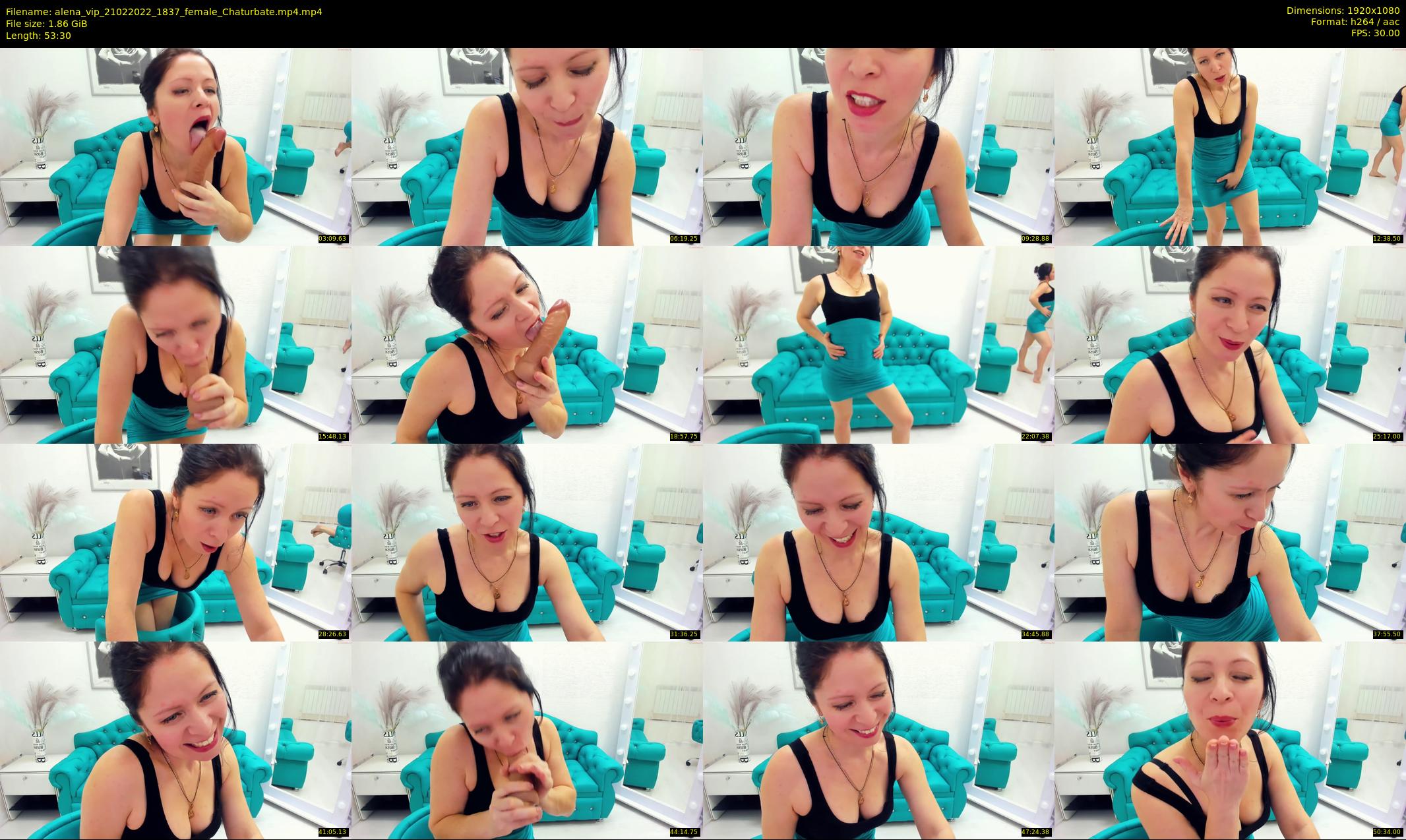 alena_vip — 54 minute Chaturbate female cam show recording, 1080p, Feb 21, 2022