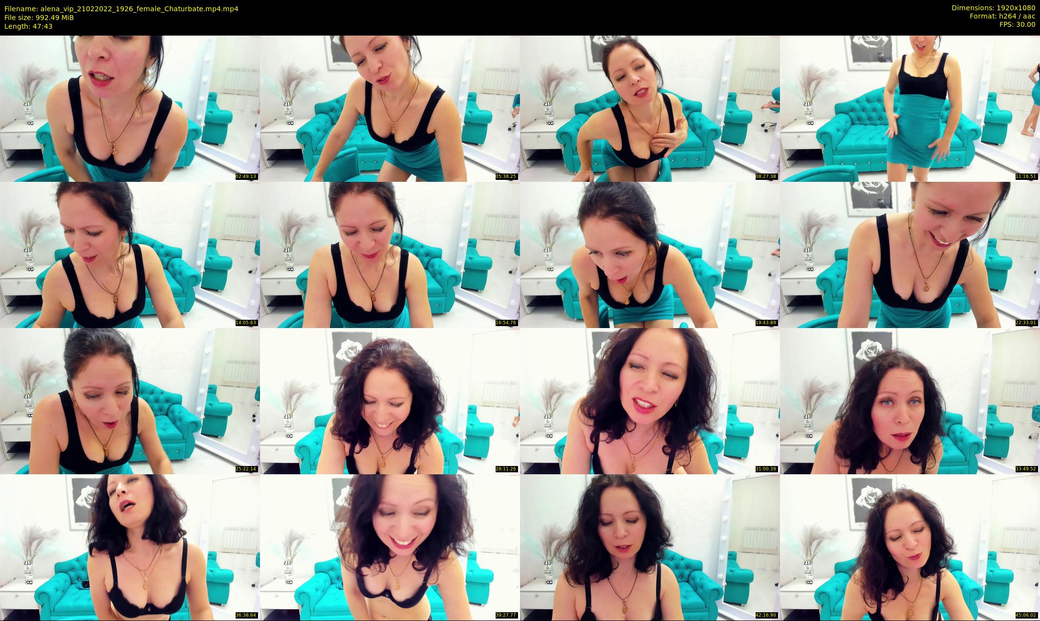 alena_vip — 48 minute Chaturbate female cam show recording, 1080p, Feb 21, 2022
