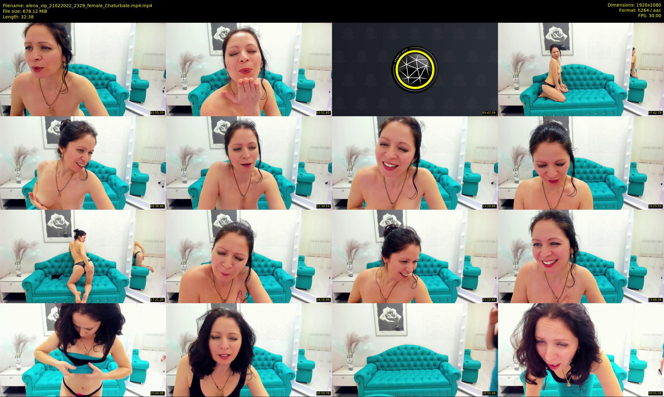 alena_vip — 33 minute Chaturbate female cam show recording, 1080p, Feb 21, 2022
