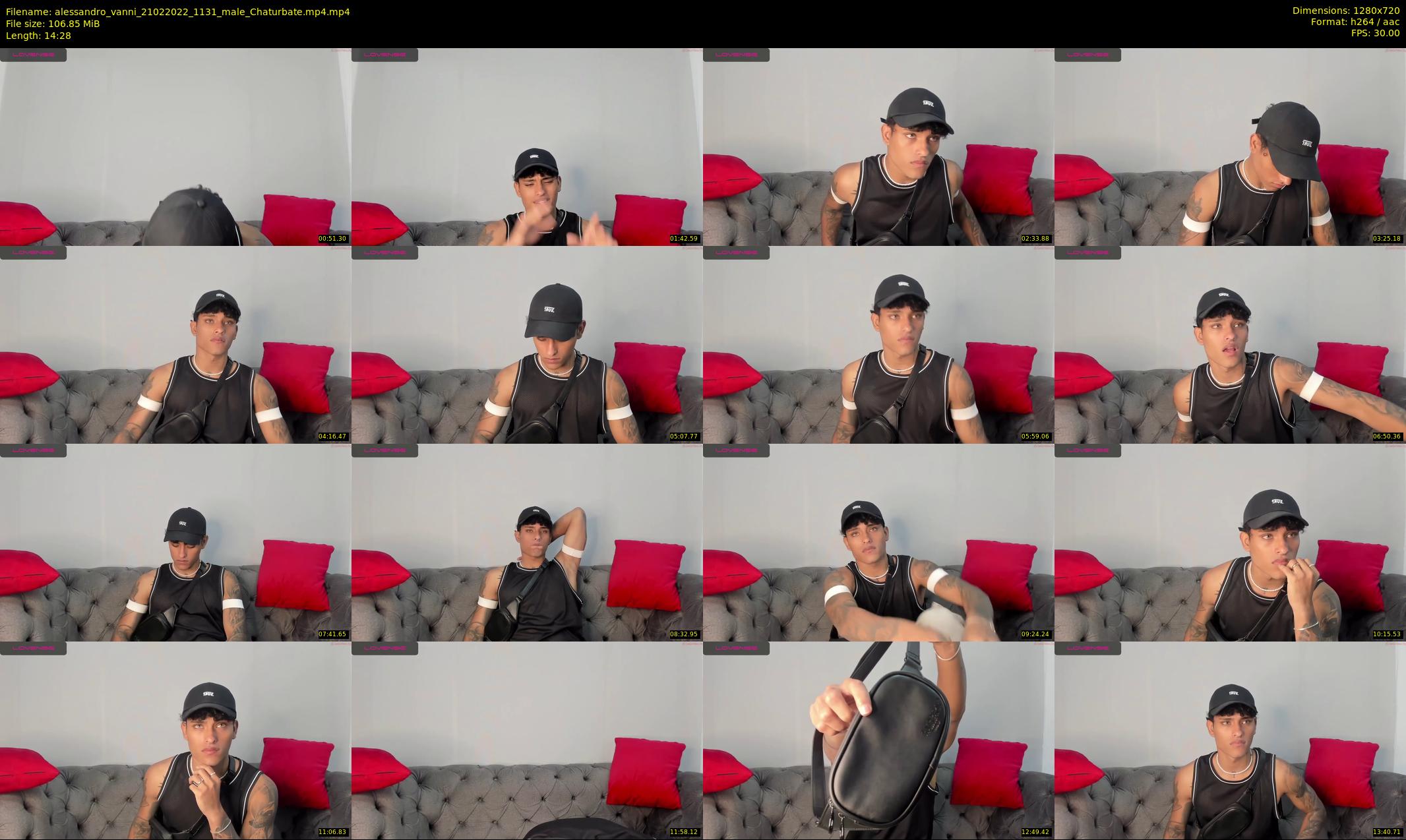 alessandro_vanni — 15 minute Chaturbate male cam show recording, 720p, Feb 21, 2022