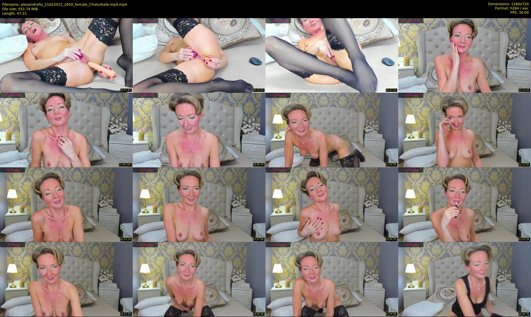 alexandrafix — 48 minute Chaturbate female cam show recording, 720p, Feb 21, 2022