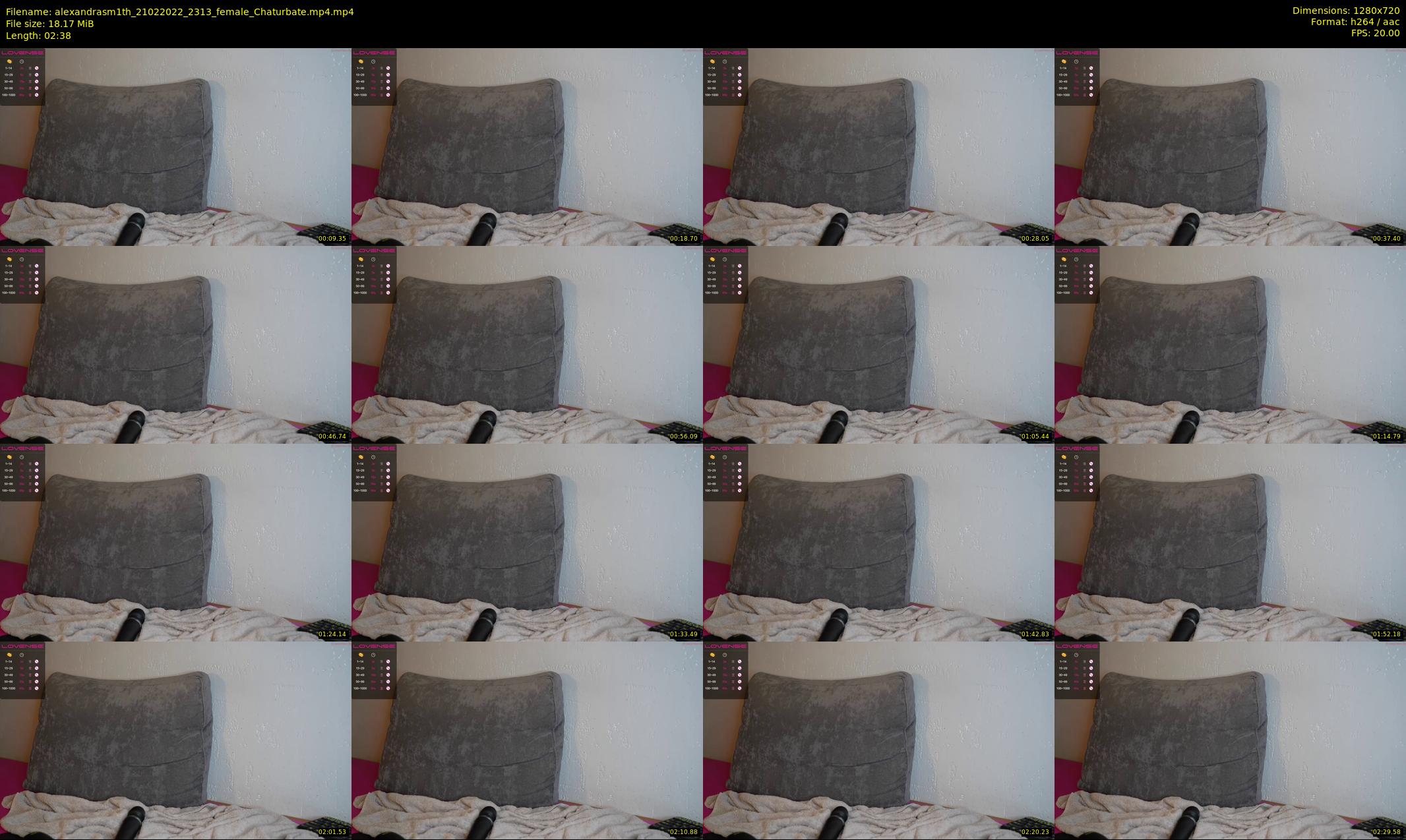alexandrasm1th — 3 minute Chaturbate female cam show recording, 720p, Feb 21, 2022