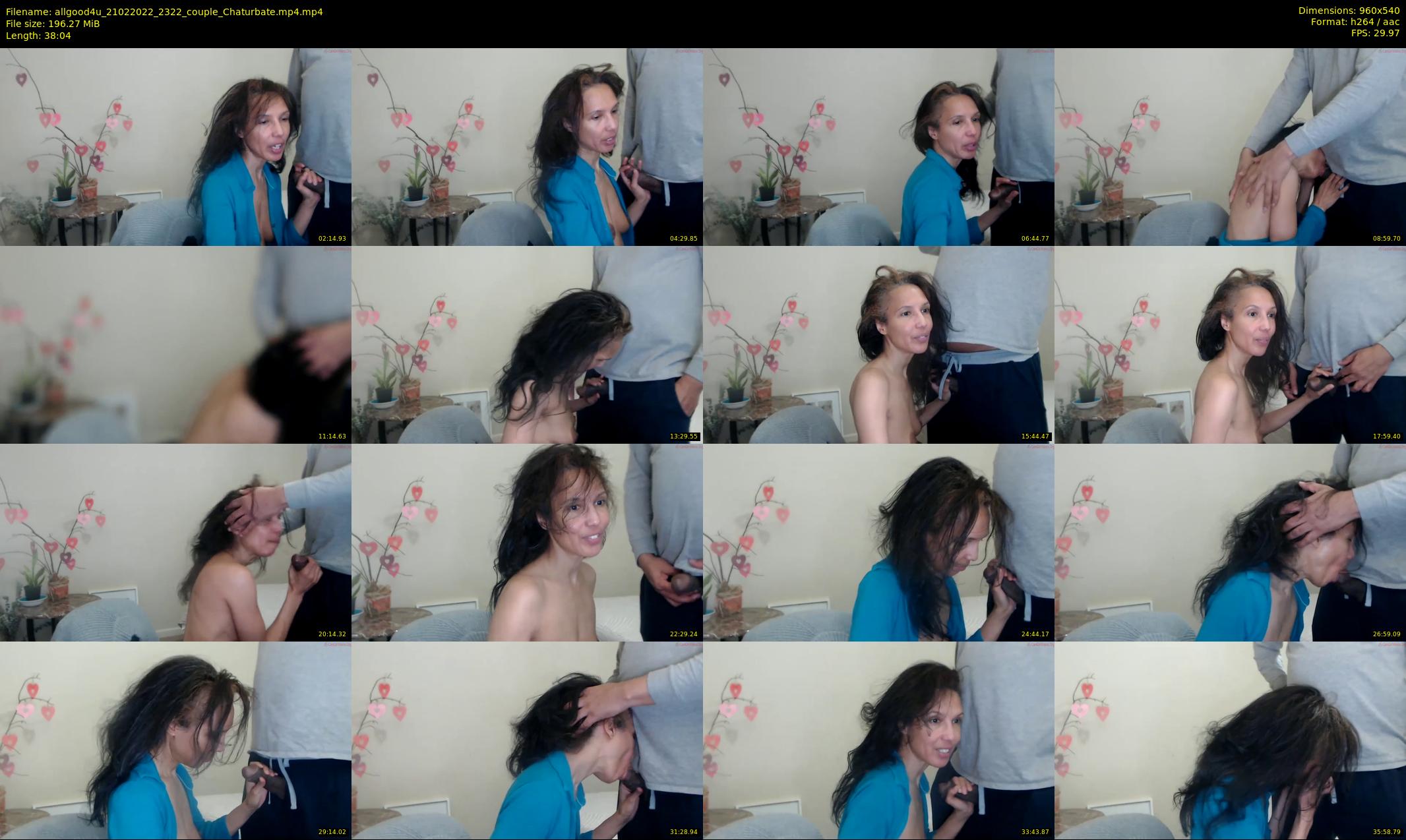 allgood4u — 39 minute Chaturbate couple cam show recording, 480p, Feb 21, 2022
