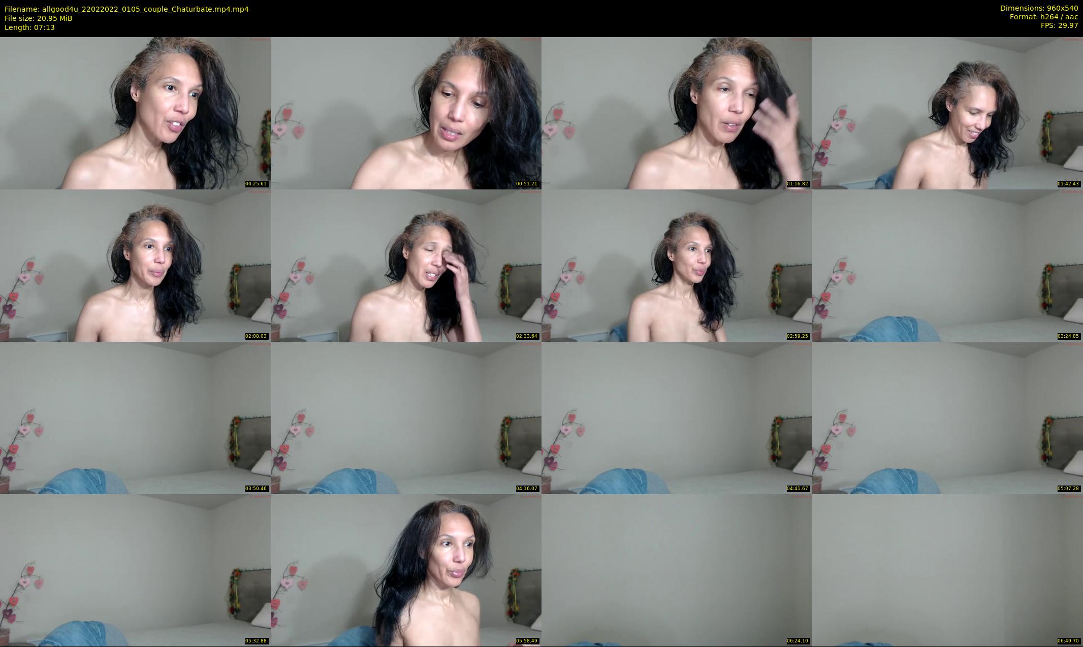 allgood4u — 8 minute Chaturbate couple cam show recording, 480p, Feb 22, 2022