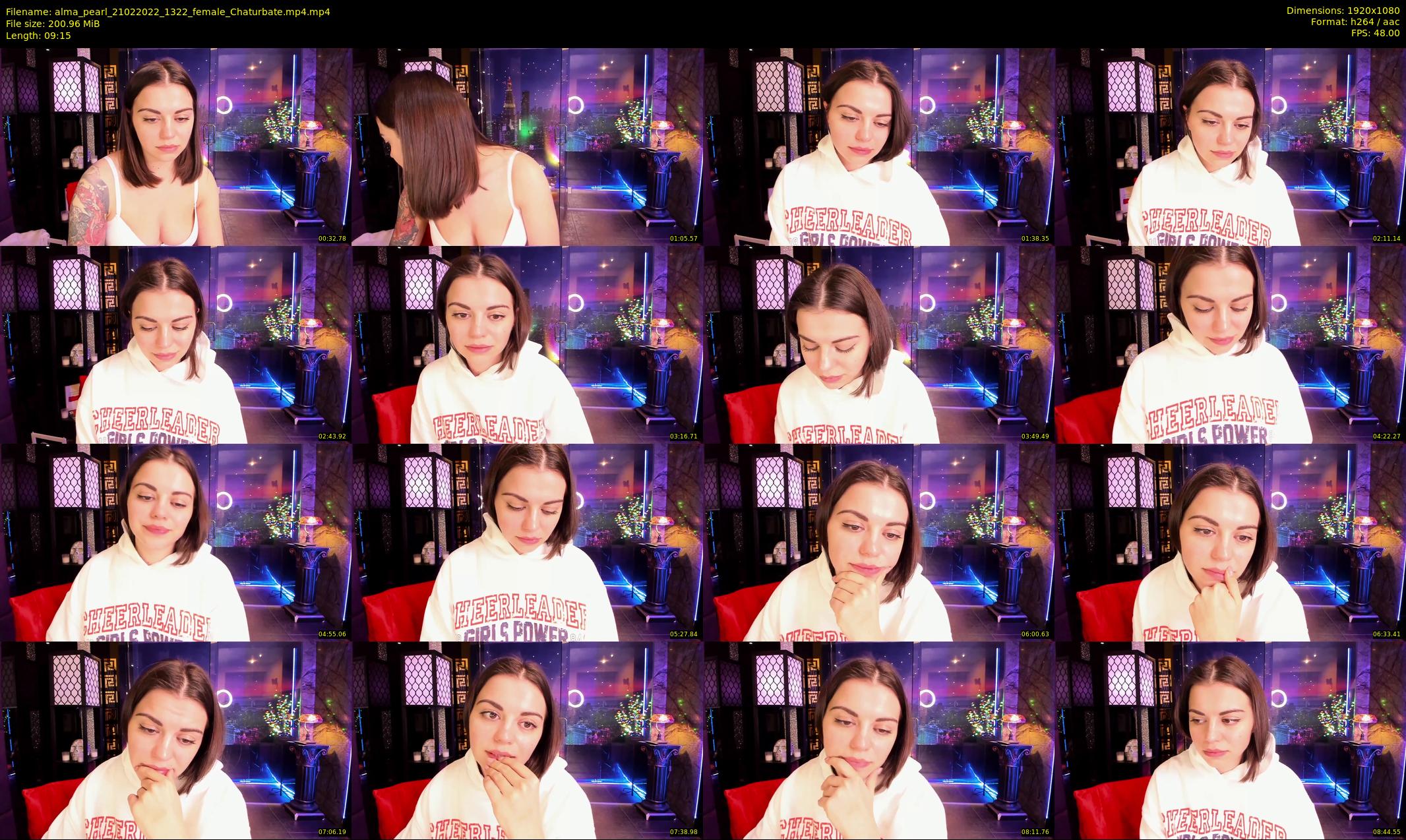 alma_pearl — 10 minute Chaturbate female cam show recording, 1080p, Feb 21, 2022